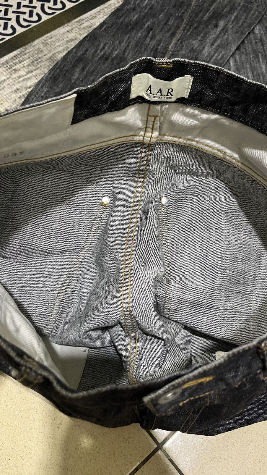 Yohji Yamamoto A.A.R Against All Risk Bootcut Jeans Denim Size US 34 / EU 50 - 6 Thumbnail