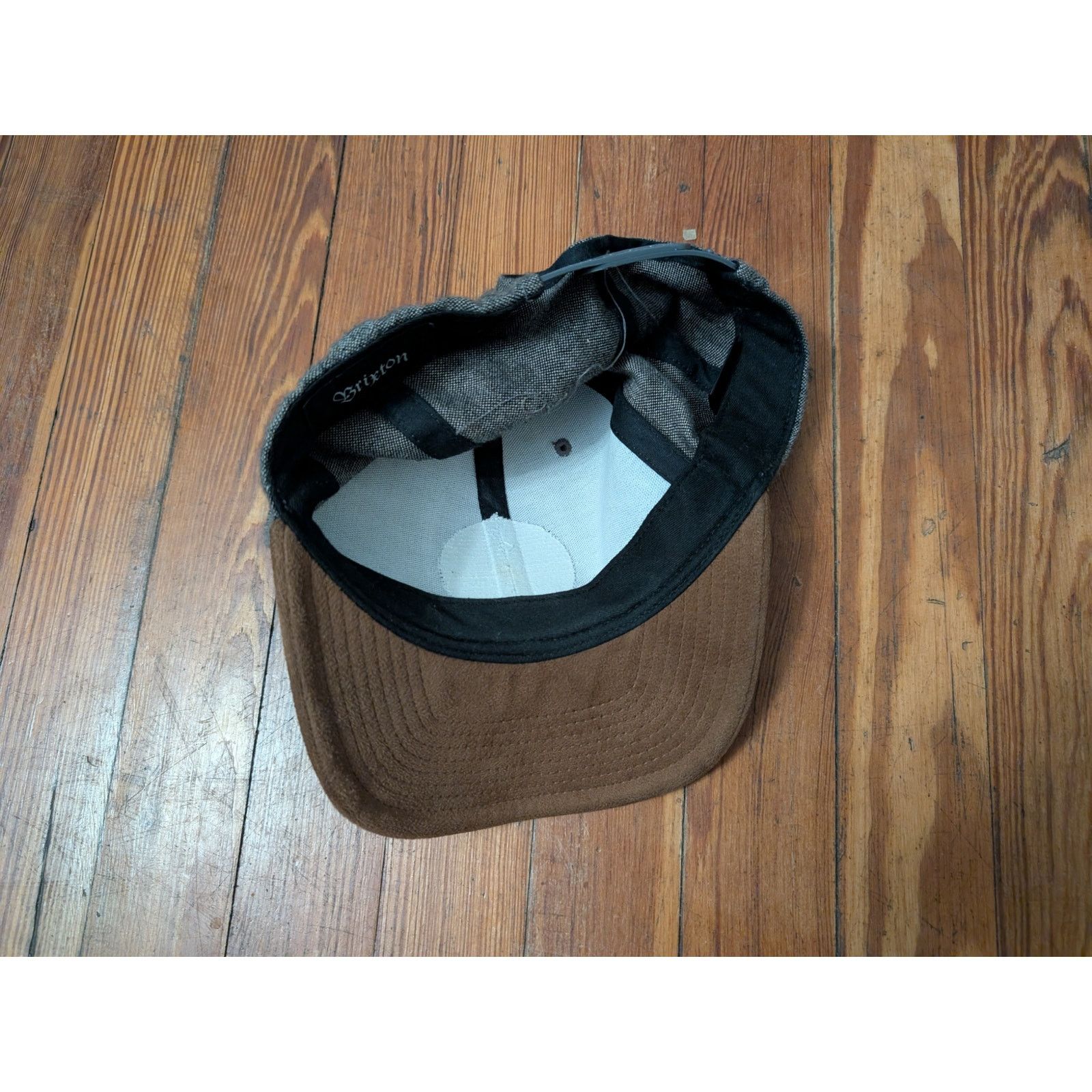 Brixton Brixton Mens Gray Hat in good condition. Size ONE SIZE - 4 Thumbnail