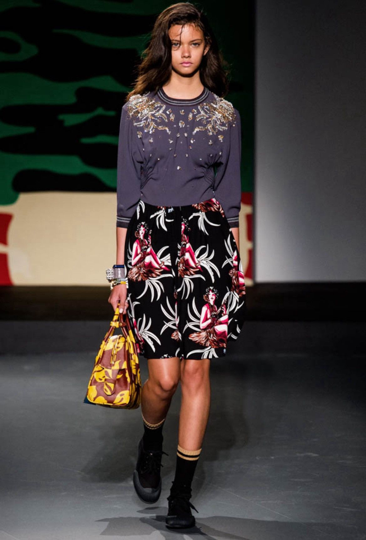 Prada Prada resort 2014 hawaii runway dress Size XS / US 0-2 / IT 36-38 - 2 Thumbnail
