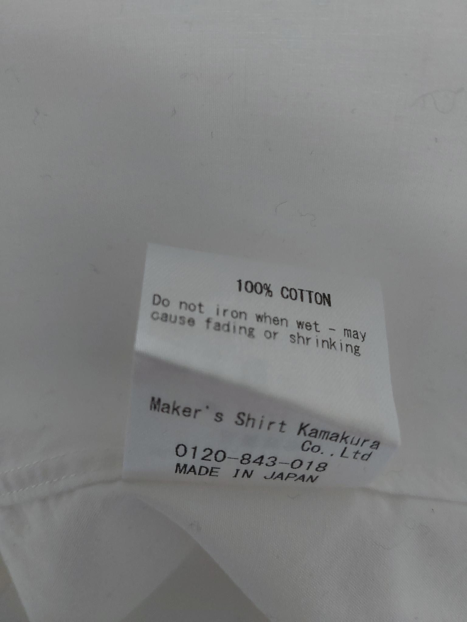 Tokyo Fit - 134 Casual Untucked Spread Broadcloth in White, Men's — image 4 of 6