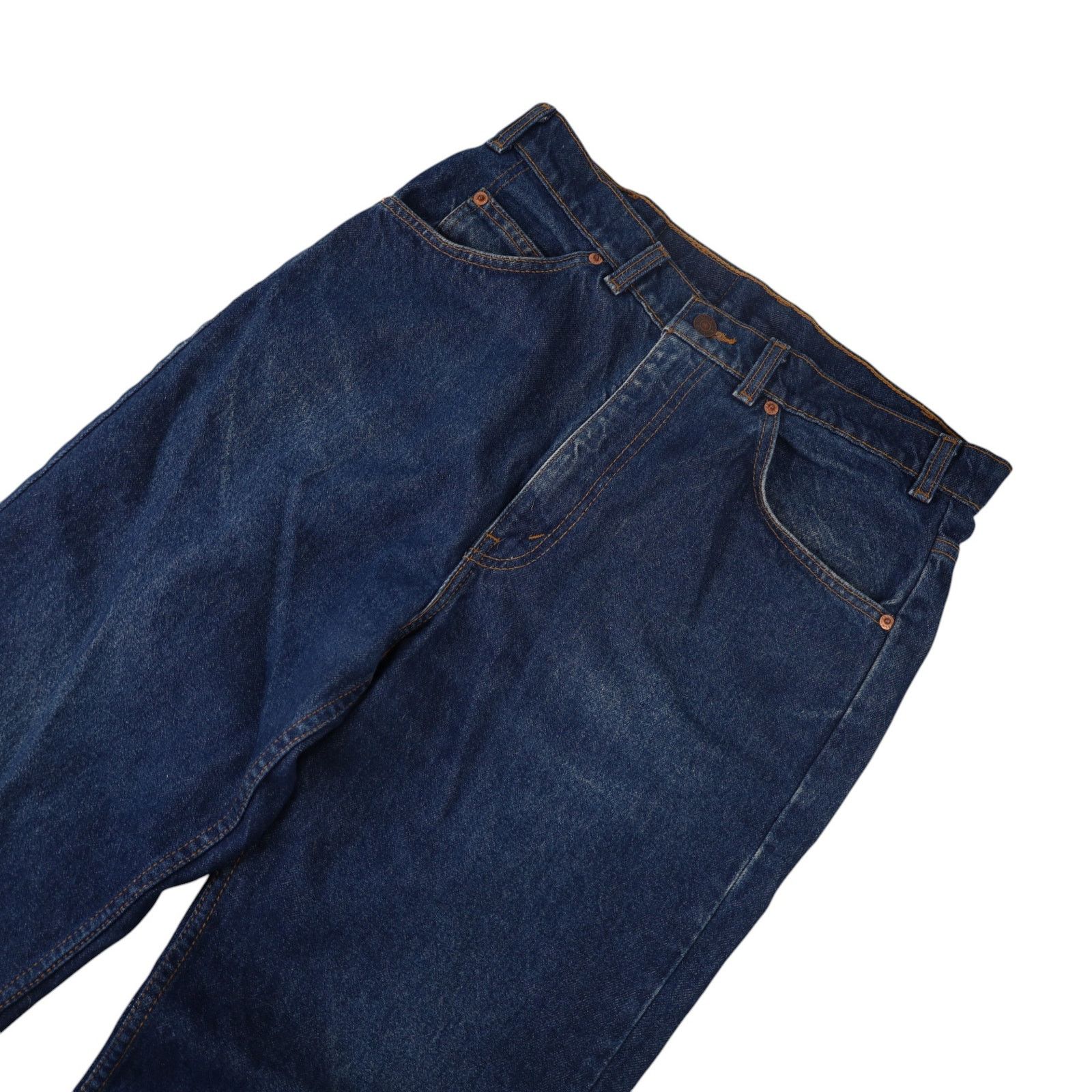 Levi's × Vintage Vintage Levis 619 Orange Tab Straight Leg Denim Jeans Size US 34 / EU 50 - 2 Thumbnail