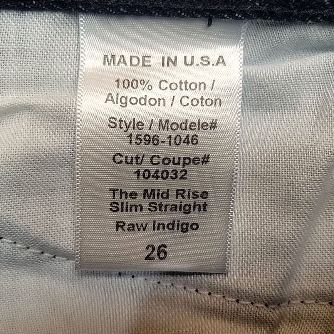 Vintage Current/Elliott Charlotte Gainsbourg Jeans Men 26 Blue Slim Straight Made In USA Size US 26 / EU 42 - 5 Thumbnail
