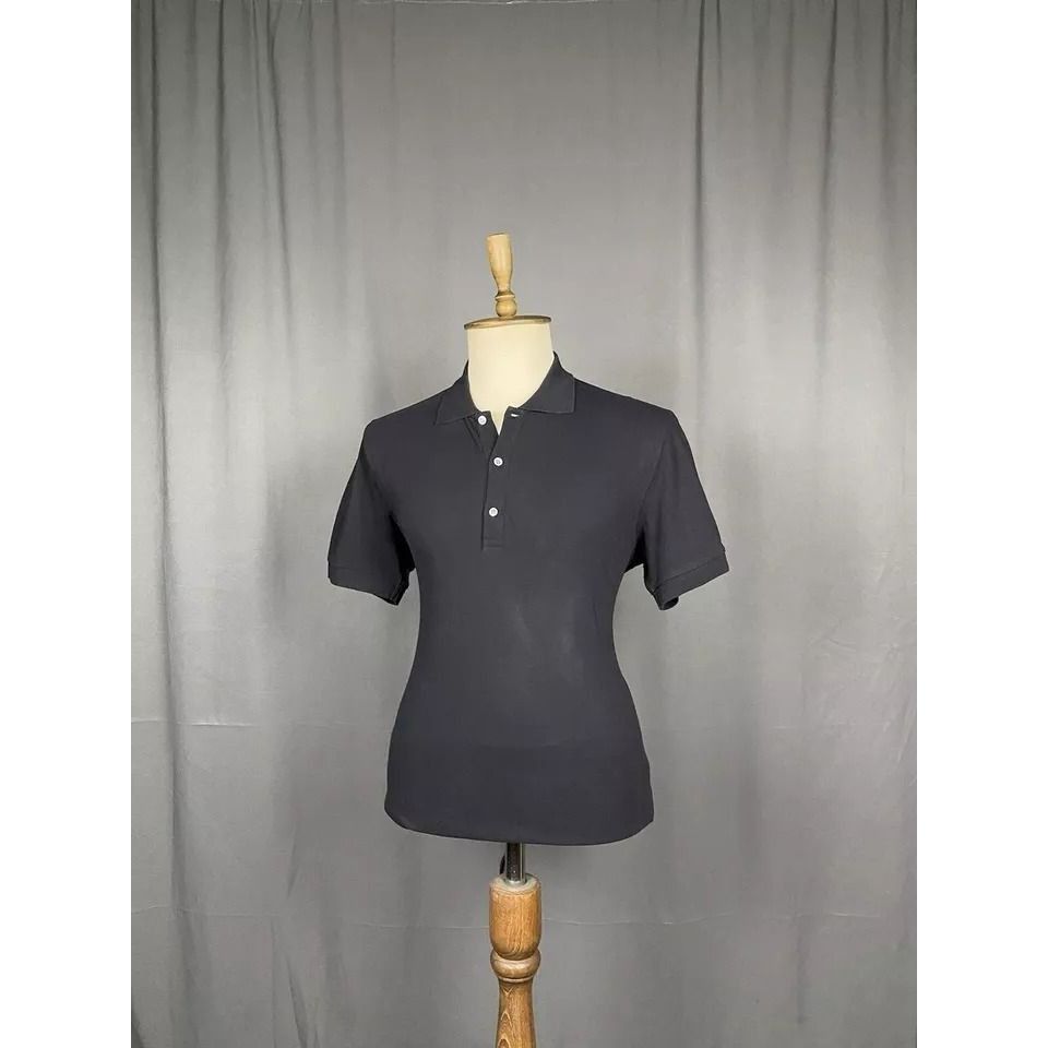 Dolce & Gabbana Dolce&Gabbana Big Back Logo Men's Black Polo T-Shirt Size 54 Size US L / EU 52-54 / 3 - 3 Thumbnail