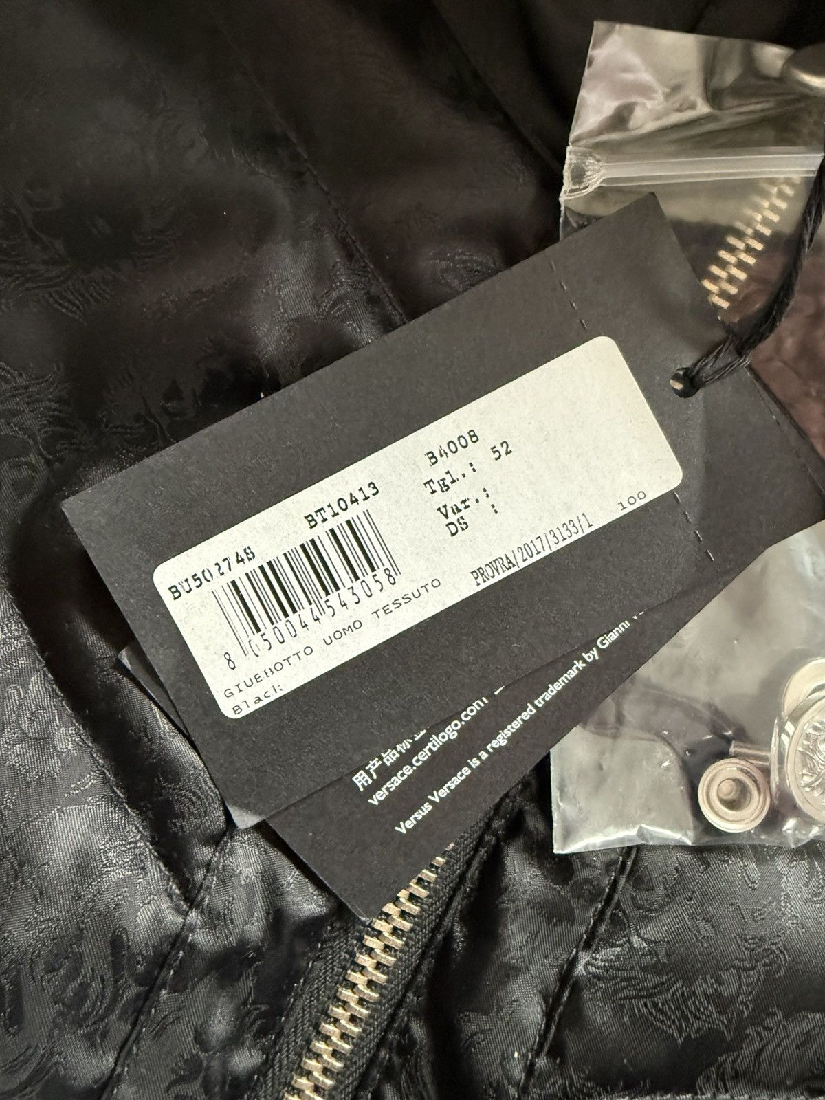 Versus Versace Versus Versace Down Jacket L 52 Double-Sided Size US L / EU 52-54 / 3 - 8 Thumbnail