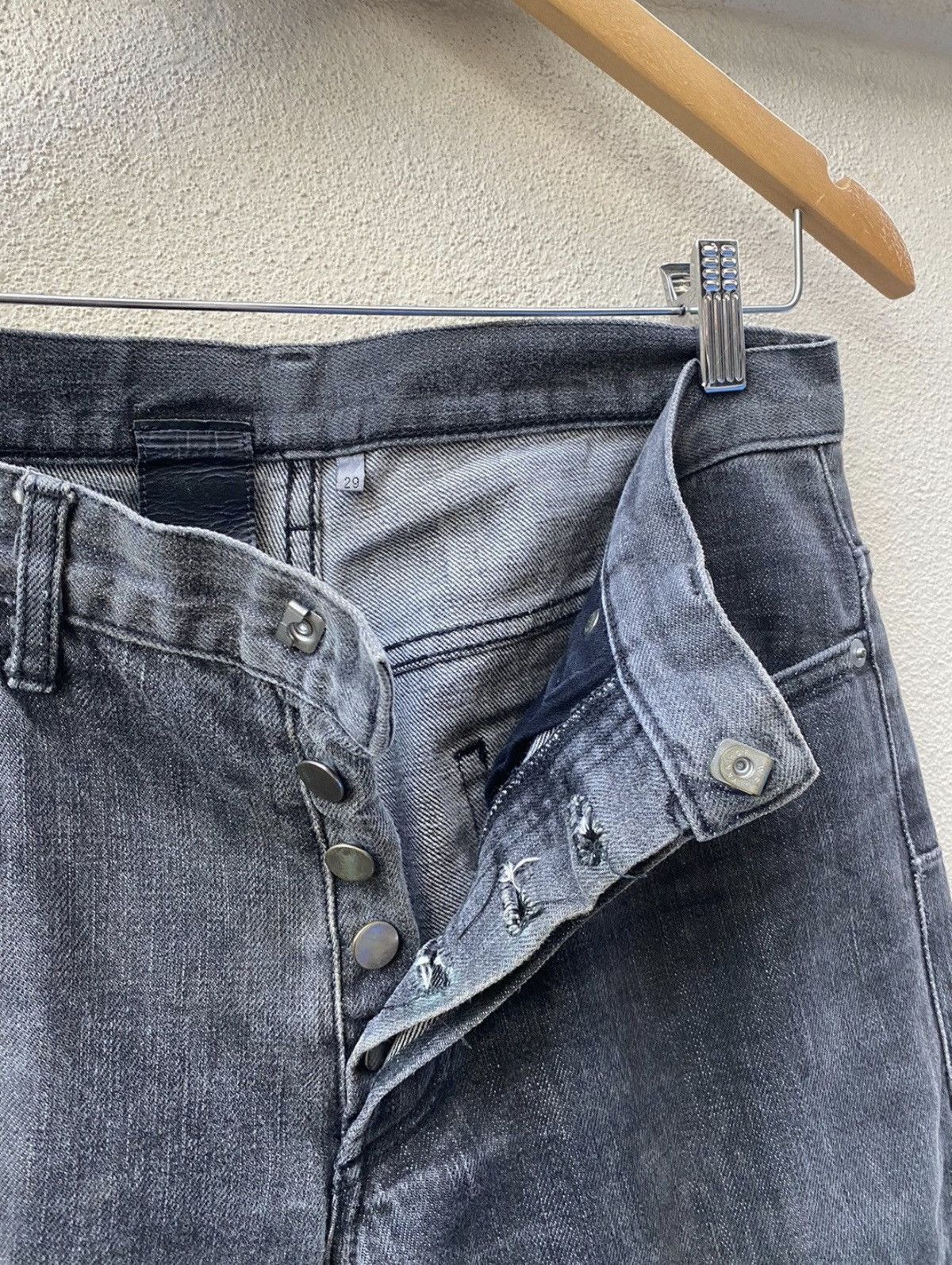 Dior Christian Dior by Hedi Slimane Washed Out Black Jeans Size US 30 / EU 46 - 10 Thumbnail
