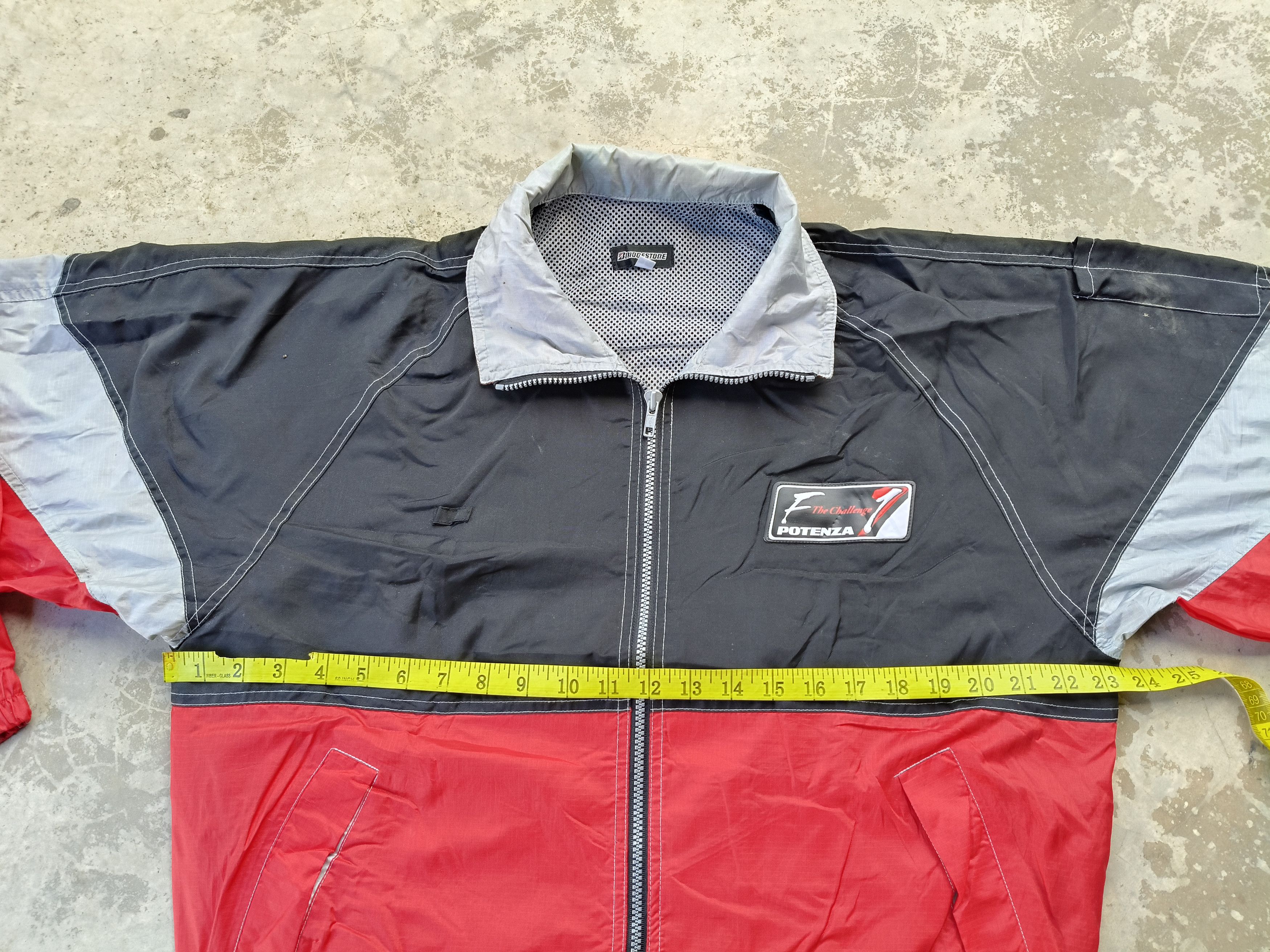Japanese Brand Bridgestone Windbreaker Jacket Size US L / EU 52-54 / 3 - 11 Thumbnail