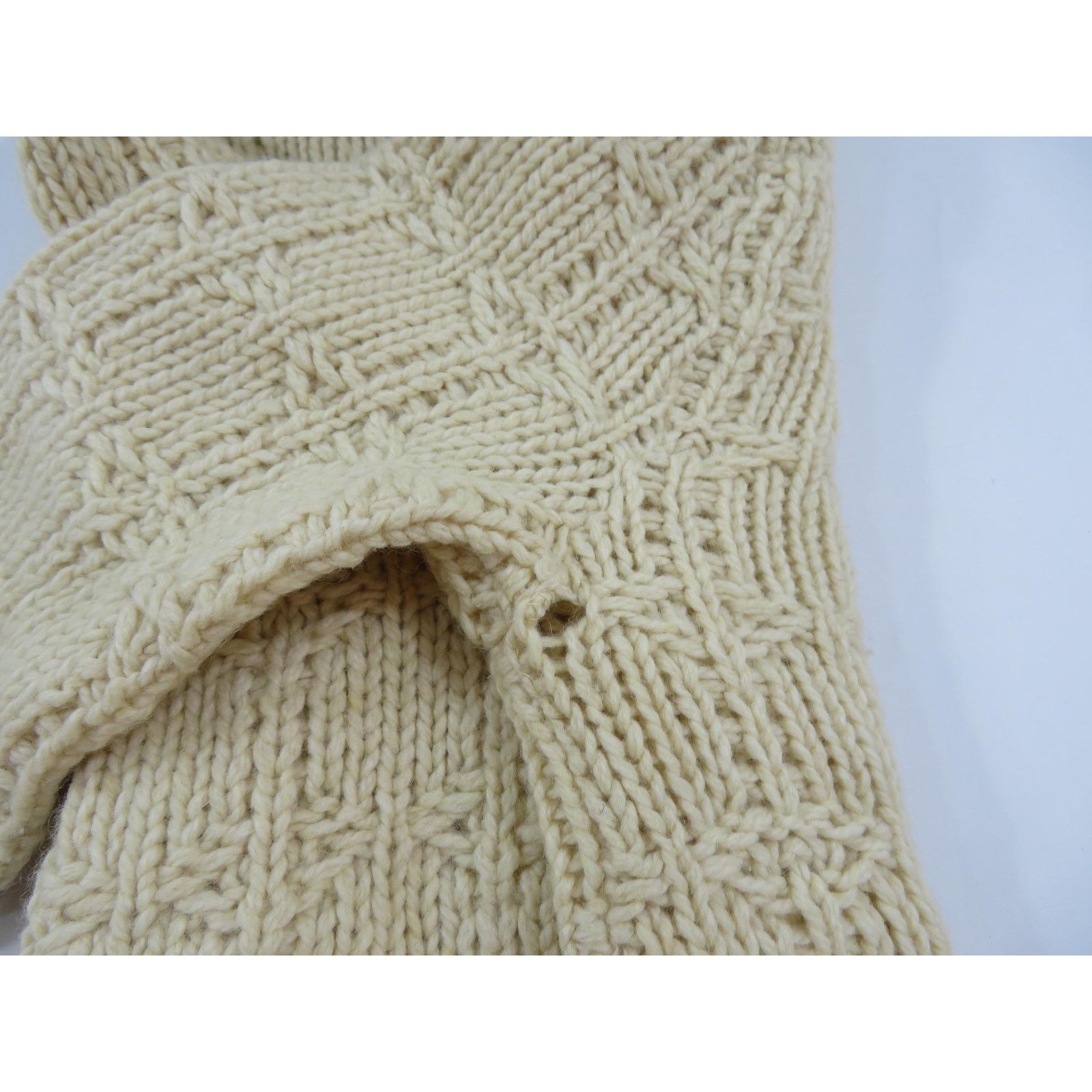 Jantzen Jantzen Cable Knit Sweater, Fisherman Ivory S-M? 60s\70s Size S / US 4 / IT 40 - 5 Thumbnail