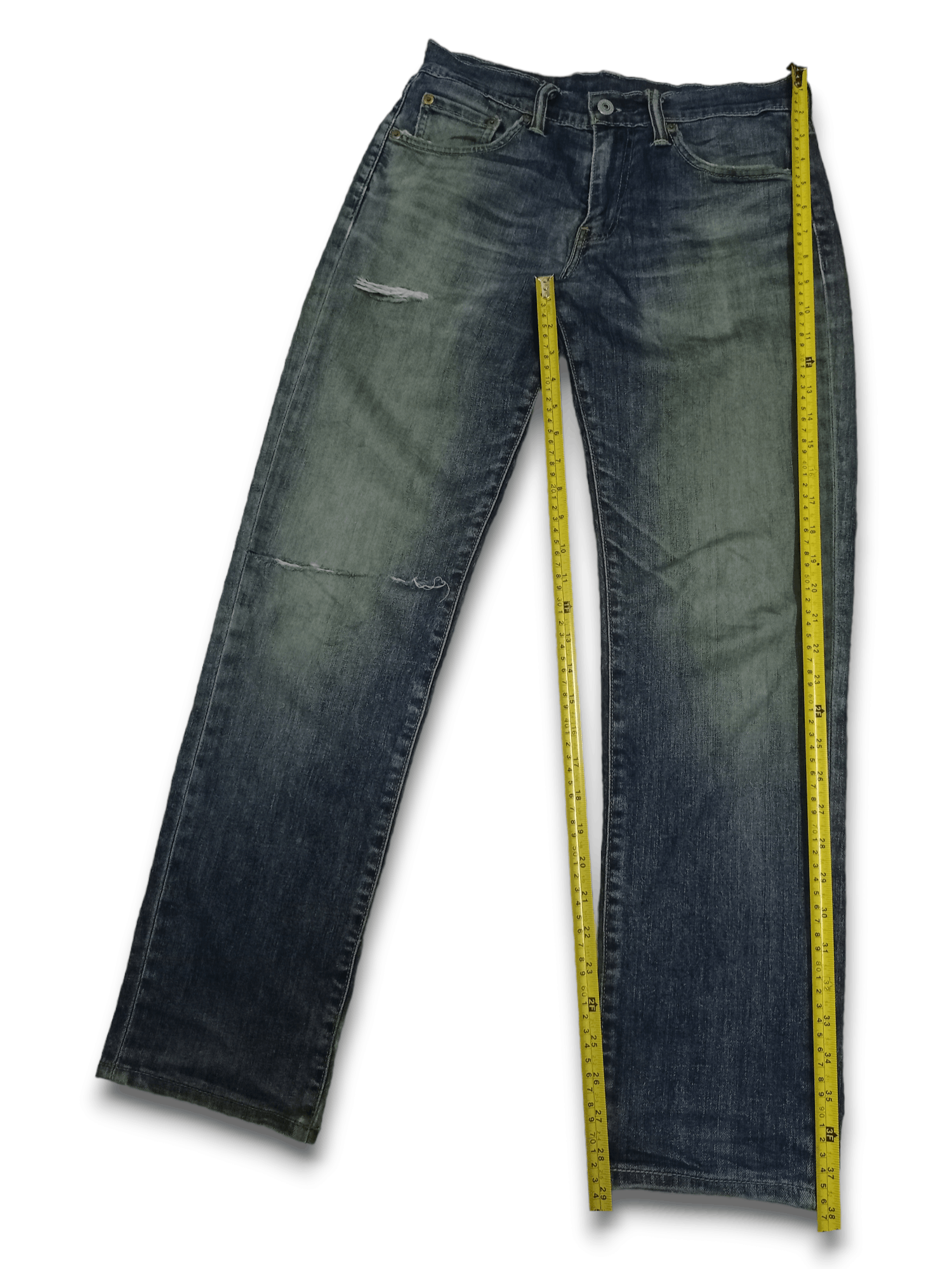Levi's Vintage Levis 511 Mud Wash Distressed Jeans 28x29 Size US 28 / EU 44 - 10 Thumbnail