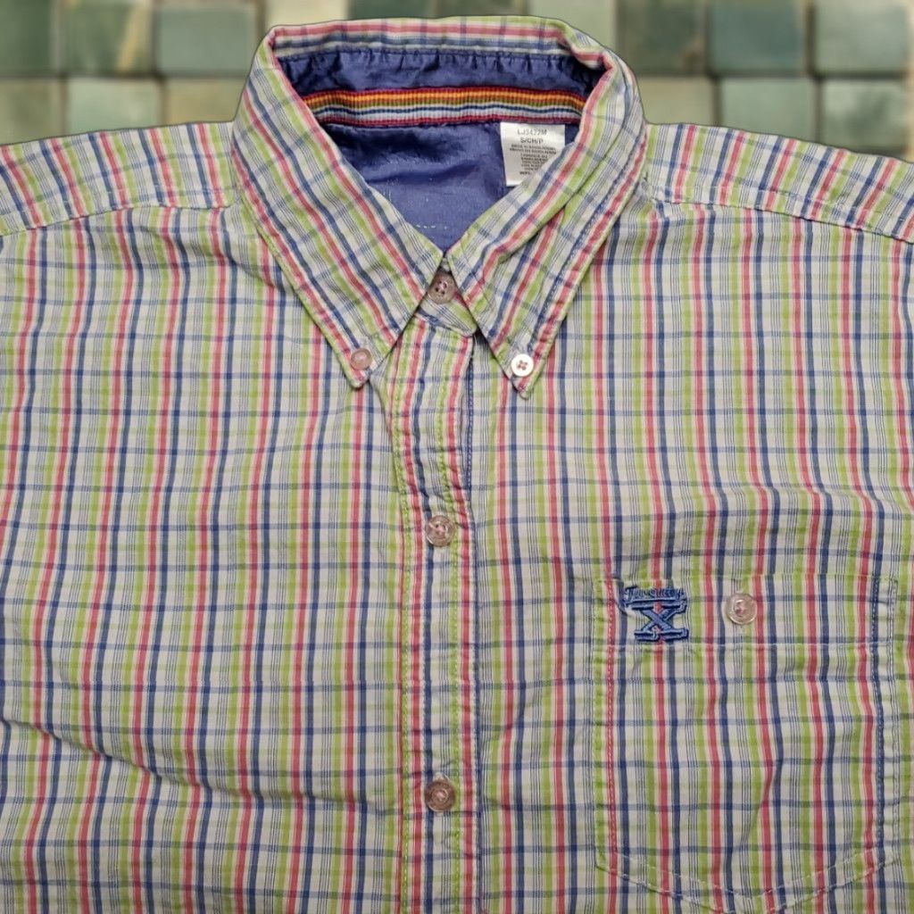 Wrangler Wrangler Shirt Womens Small Multicolor Plaid Button Up Rodeo Cowboy Twenty X Size S / US 4 / IT 40 - 1 Thumbnail