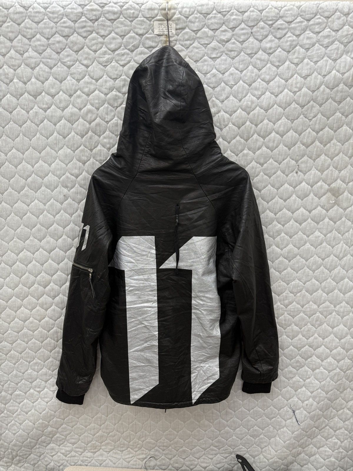 🔥🔥🔥ARCHIVE 11 BY BORIS BIDJAN SABERI HOODIE LEATHER JACKET