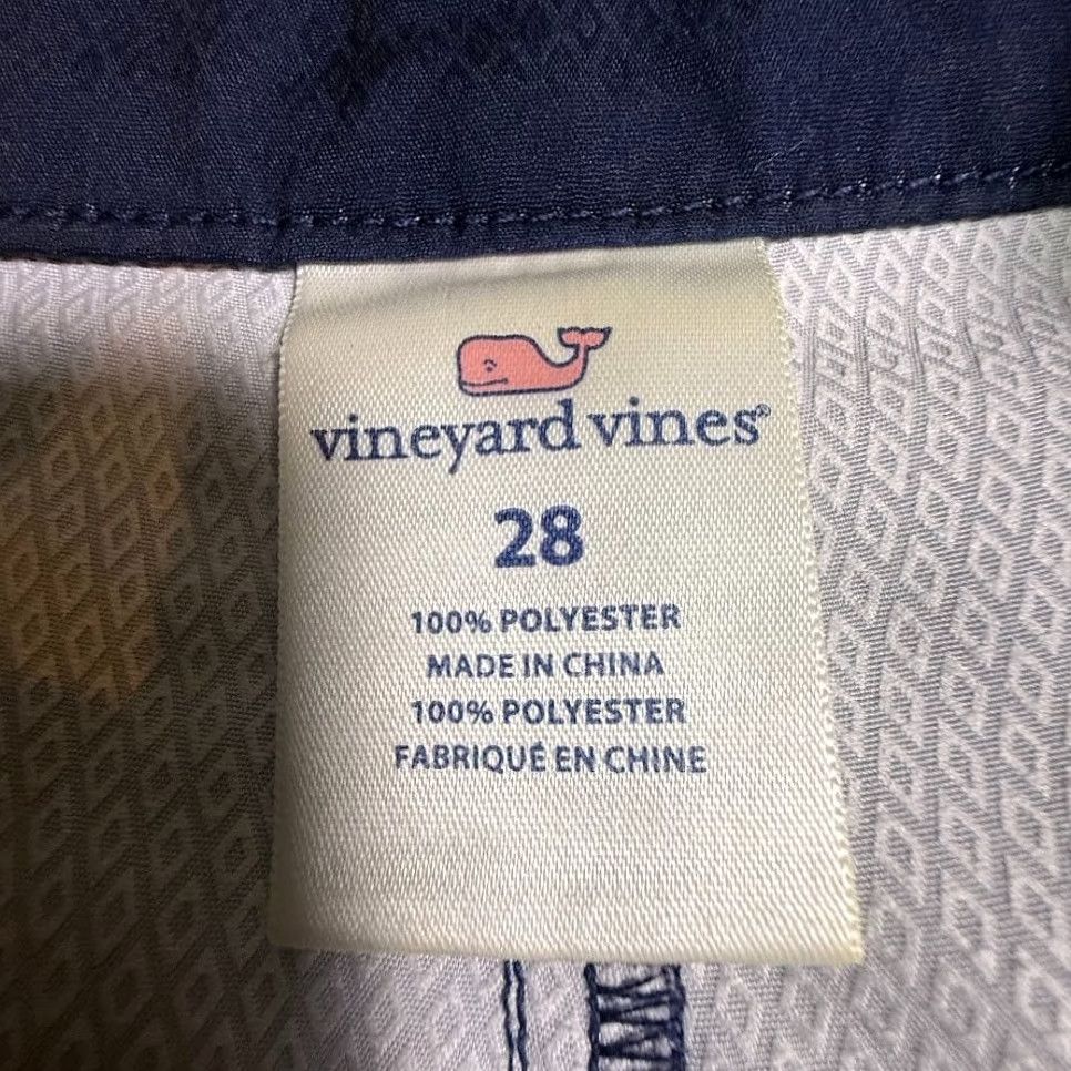 Vineyard Vines Vineyard Vines Board Shorts Pink Navy Striped Swim Bottom Size US 28 / EU 44 - 3 Thumbnail