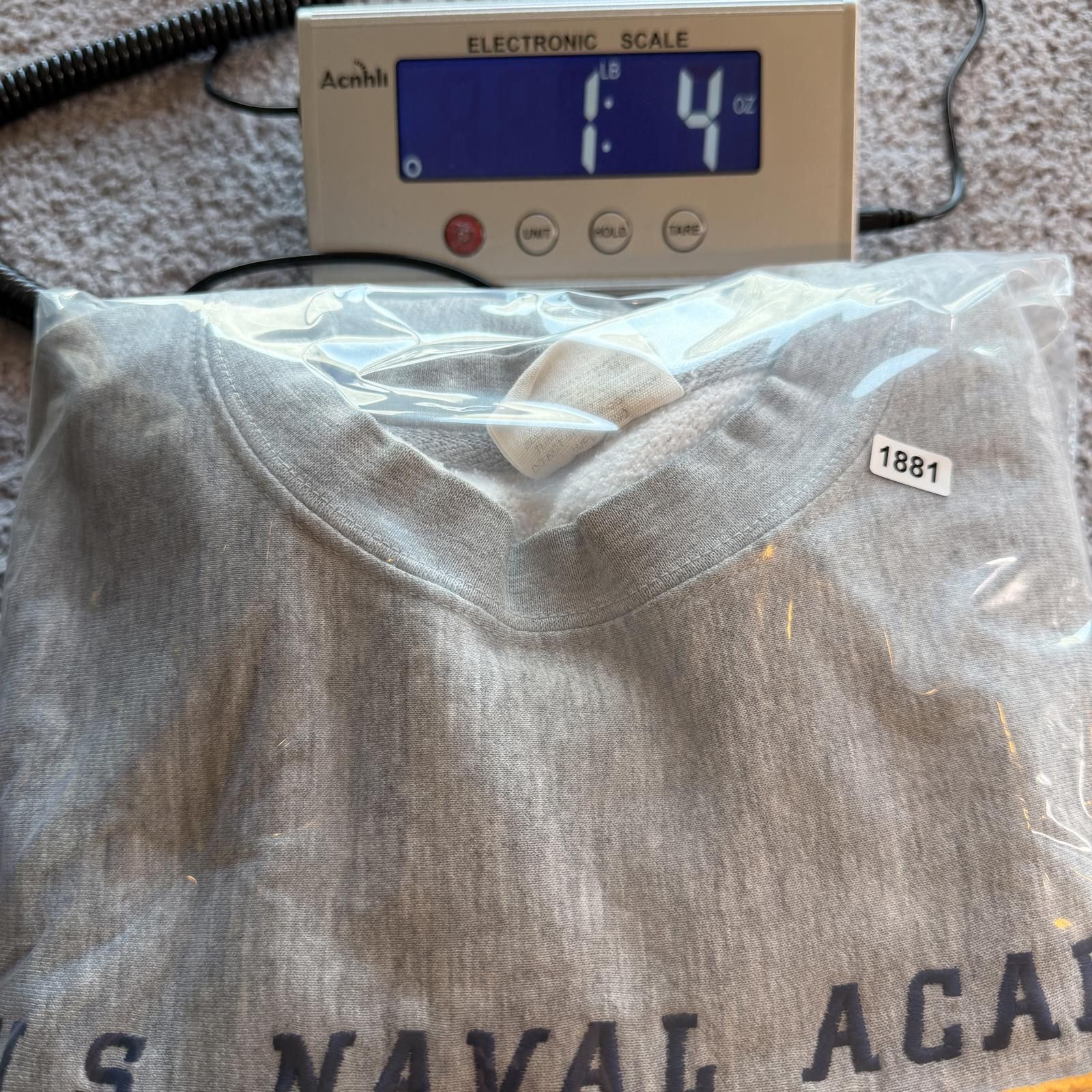 Other Vintage 90s US Naval Academy USNA 1845 Crewneck Sweatshirt Size US XL / EU 56 / 4 - 8 Thumbnail