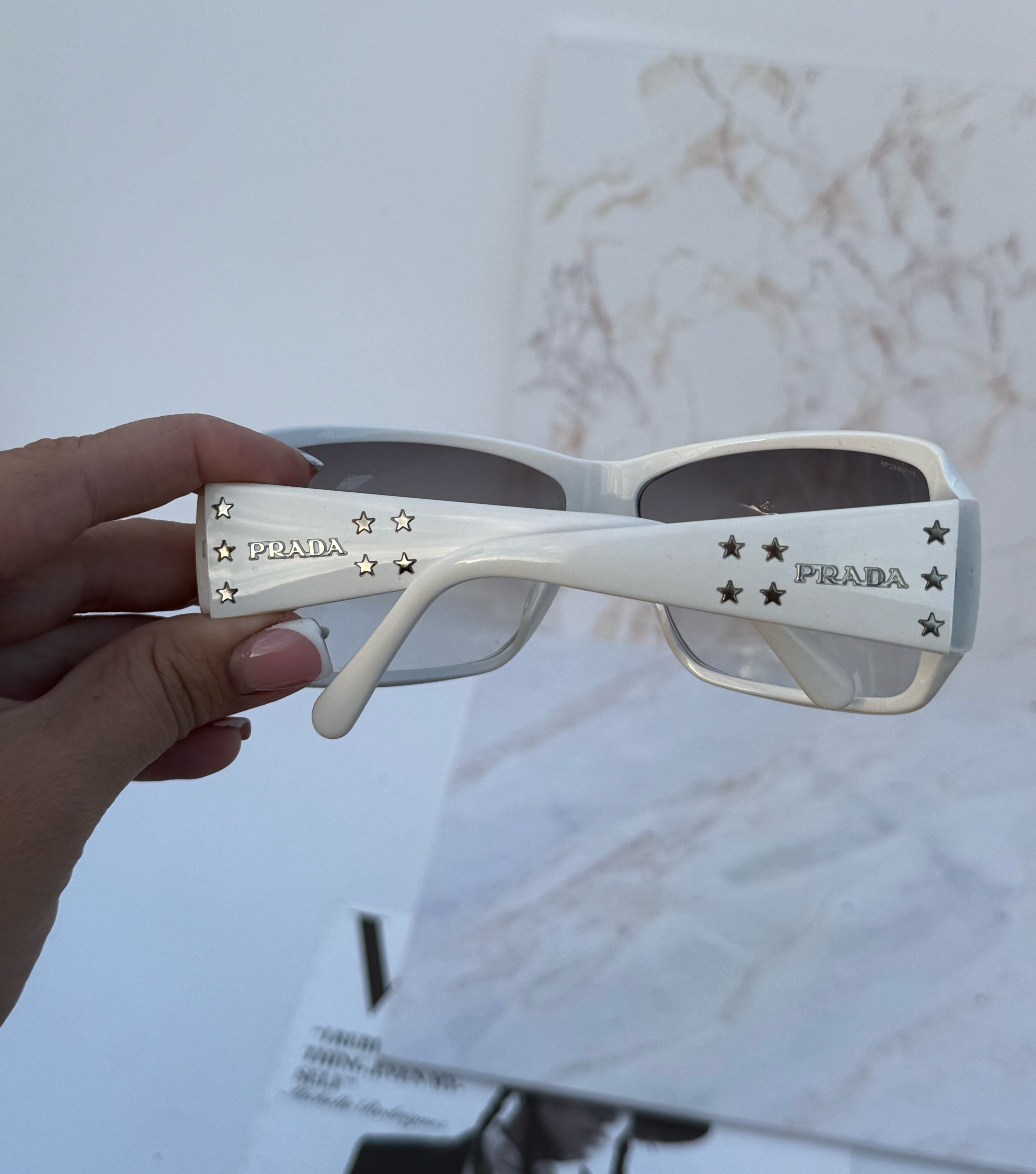 Prada Prada sunglasses SPR19G Vintage Sunglasses Stars Size ONE SIZE - 11 Thumbnail