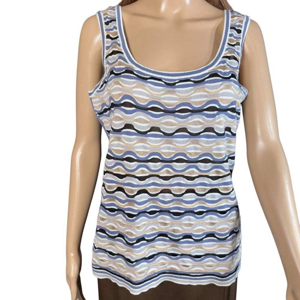 NIC+ZOE NWT New $108 Nic+Zoe Knit Tank Top Size L Size L / US 10 / IT 46 - 9 Thumbnail