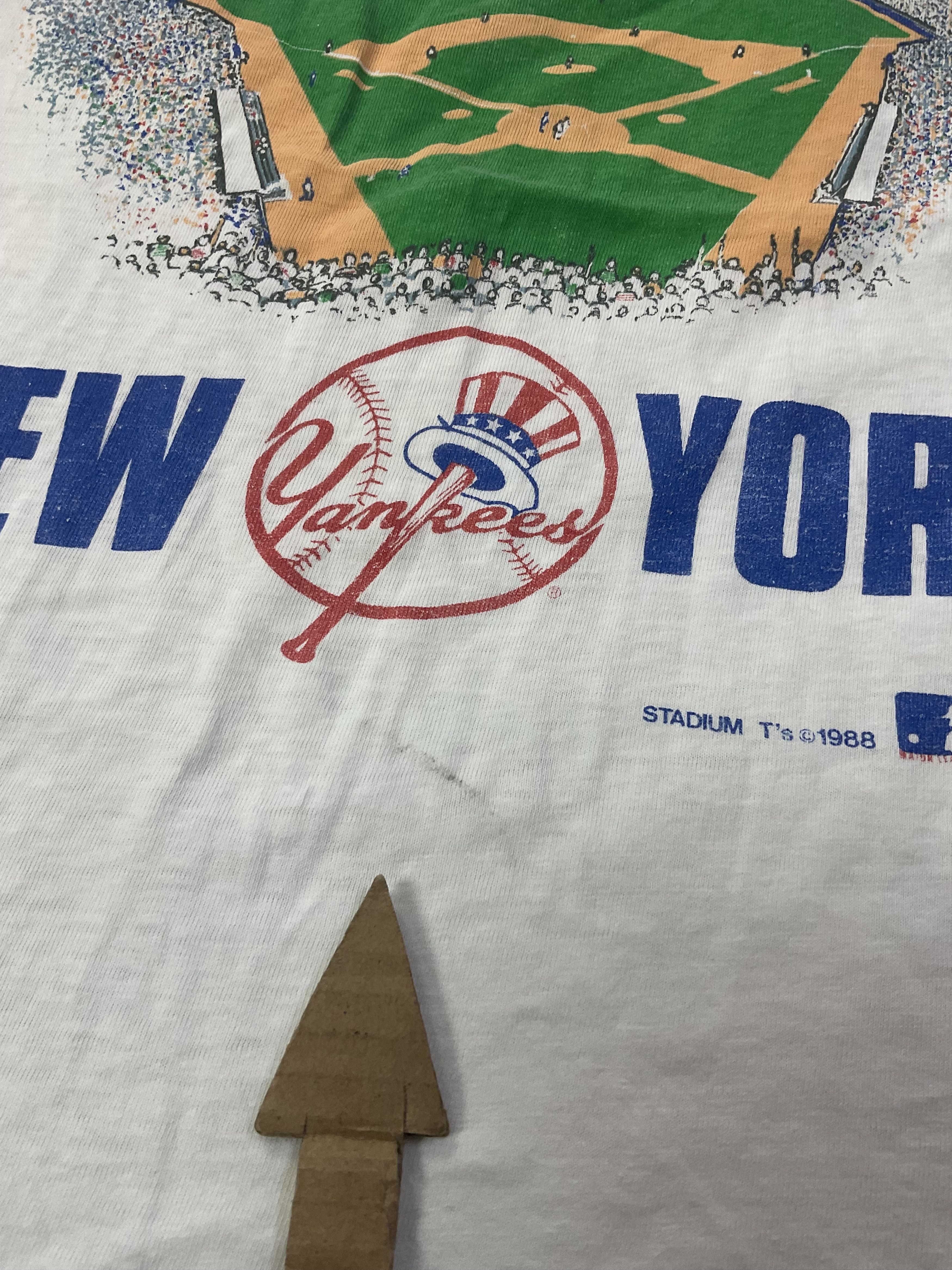 MLB Vintage 1988 New York Yankees Stadium T-Shirt MLB Baseball Size US M / EU 48-50 / 2 - 7 Thumbnail