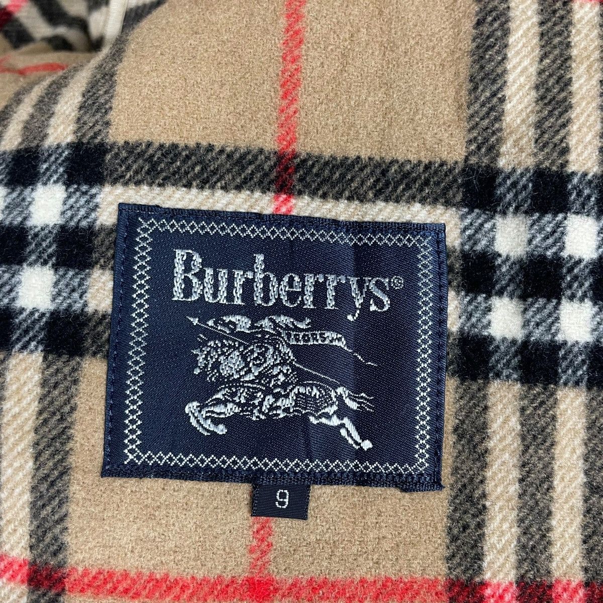 Burberry Burberrys Nova Check Double Breasted Wool Coat Size M / US 6-8 / IT 42-44 - 15 Thumbnail