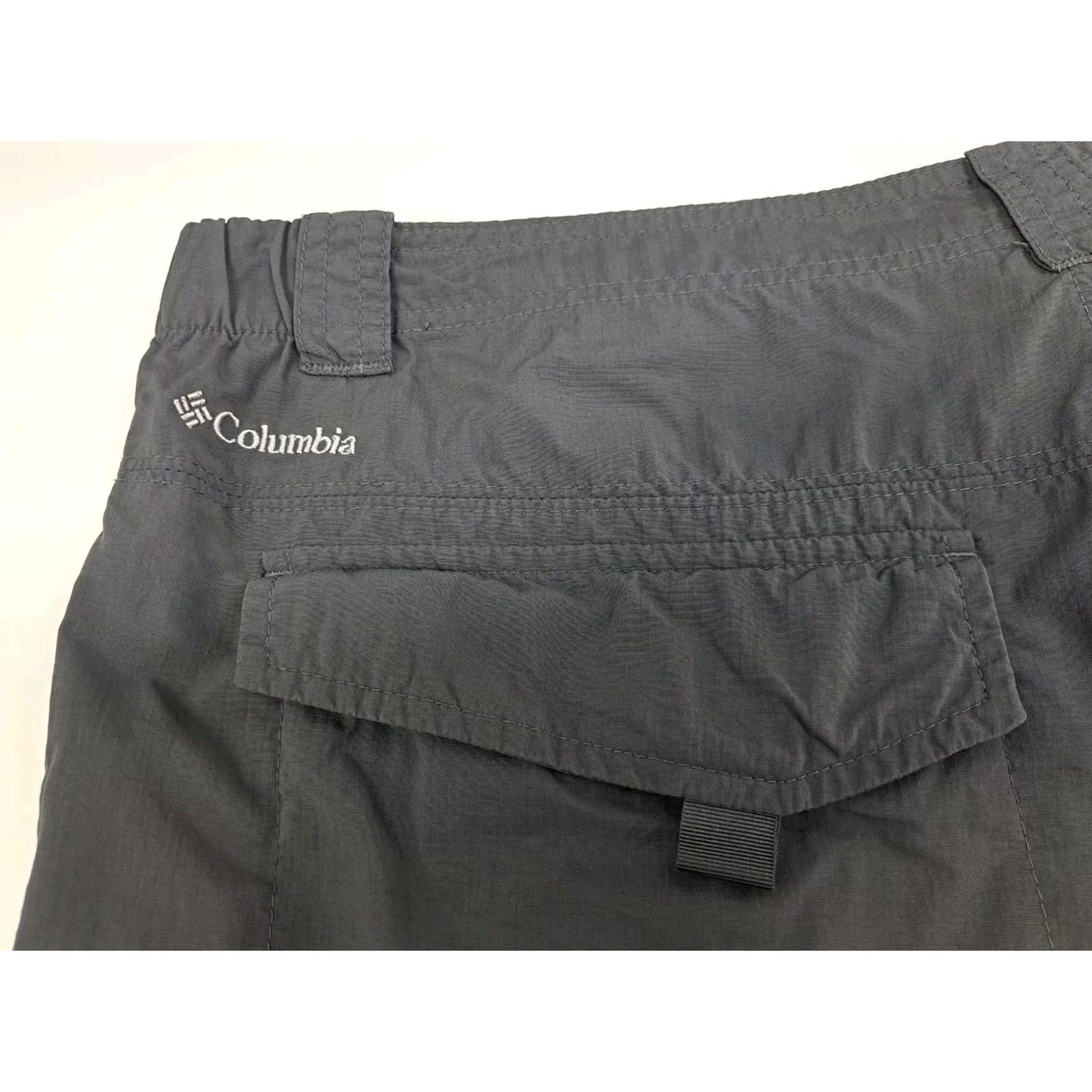 Vintage Columbia Cargo Shorts Mens 40 Gray Casual Outdoors 12in Inseam Button Zipper Pockets UV Quick Dry Size US 40 / EU 56 - 4 Thumbnail