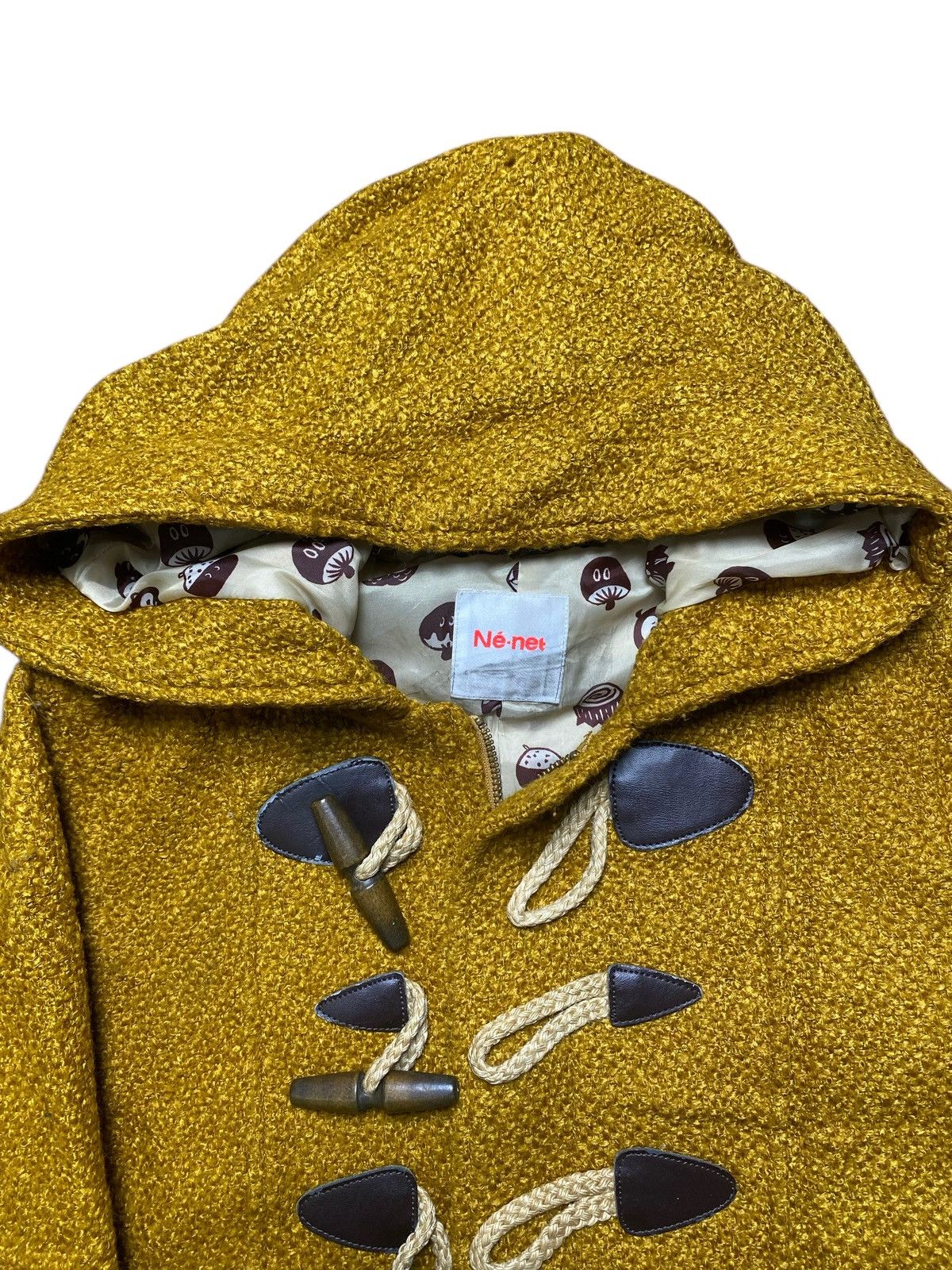 Ne-Net VINTAGE NE-NET BY ISSEY MIYAKI WOOL DUFFLE COAT HOODIE Size US M / EU 48-50 / 2 - 7 Thumbnail