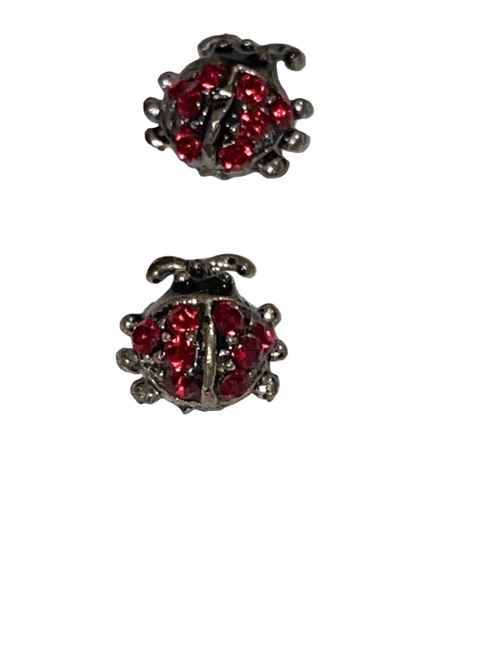 Swarovski Swarovski Crystal Mini Ladybug Earrings Size ONE SIZE - 2 Thumbnail
