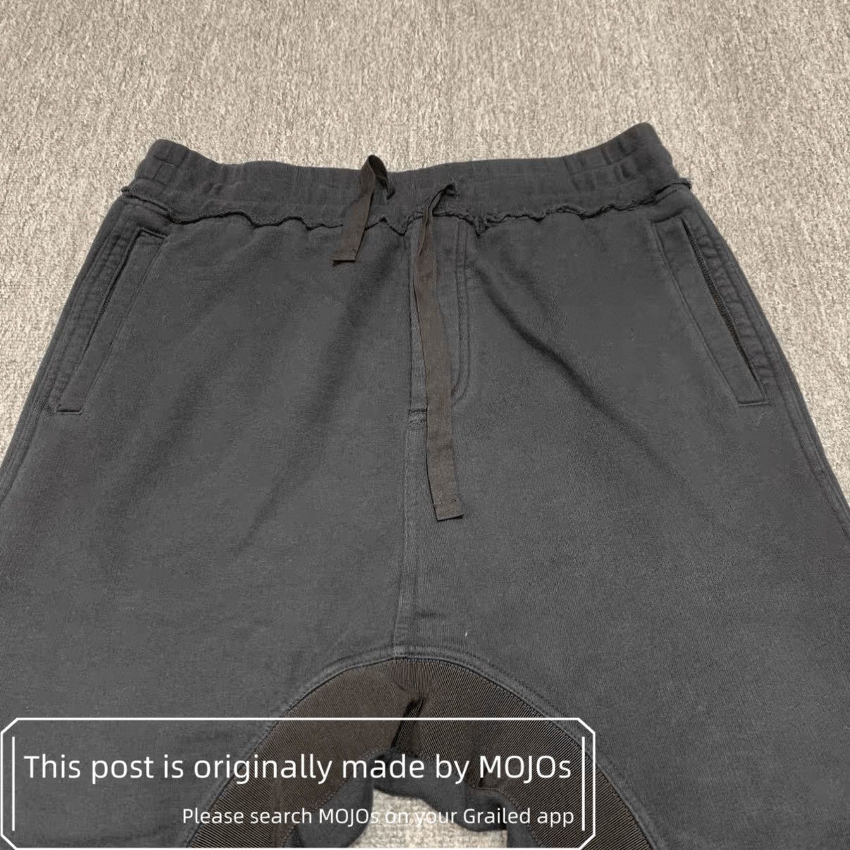 Haider Ackermann Sz S Haider Ackermann Black Joint Patch Sweatpants mojos17 Size US 30 / EU 46 - 5 Thumbnail