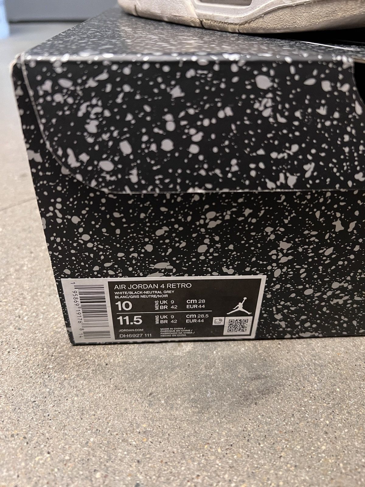 Asspizza Air Jordan 4 Military Black Size 10 Signed by Asspizza 2024 Size US 10 / EU 43 - 8 Thumbnail