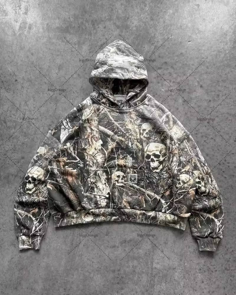 Japanese Brand × Vintage casual tracksuit with skulls Size 50L - 5 Thumbnail