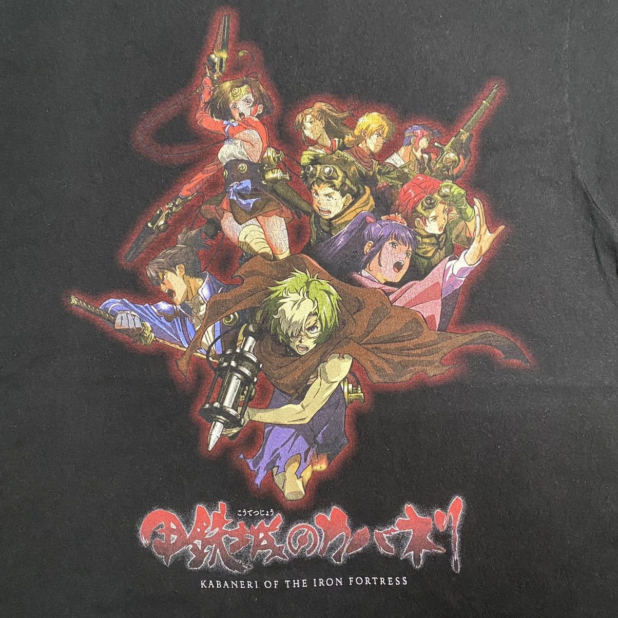 Anime × Vintage KABANERI OF THE IRON FORTRESS ANIME T SHIRT Size US M / EU 48-50 / 2 - 4 Thumbnail