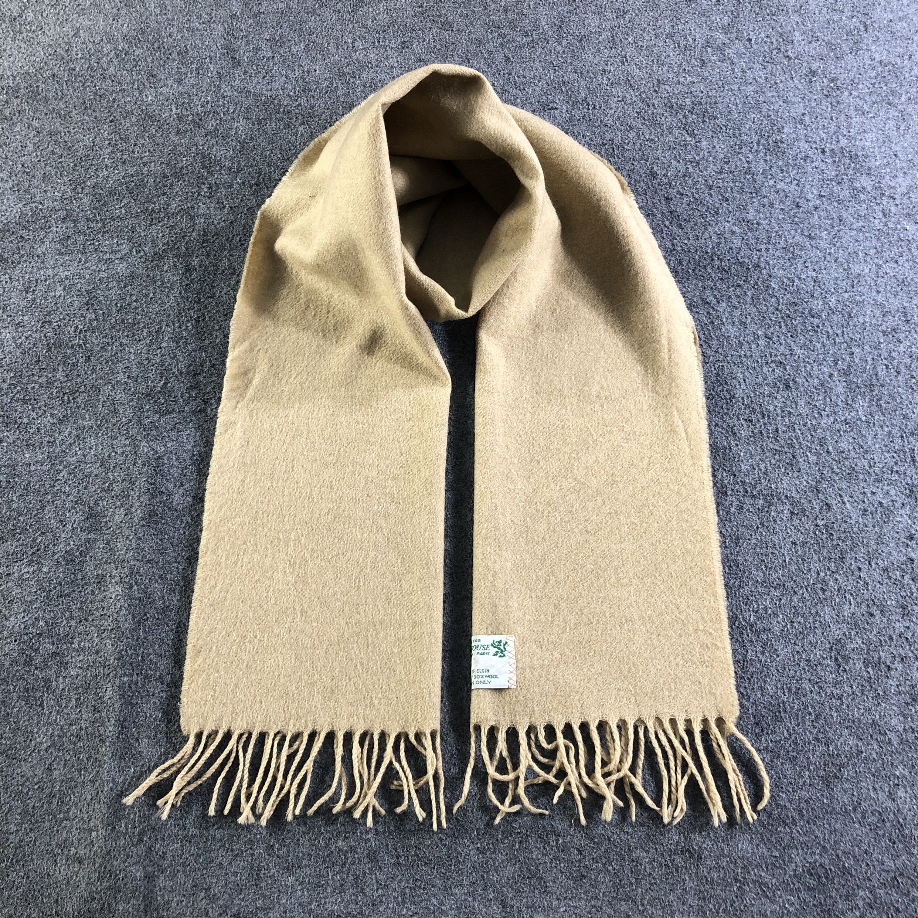 Johnstons Of Elgin Johnstons Of Elgin Cashmere/Wool Scarf Muffler V1963 Size ONE SIZE - 1 Thumbnail