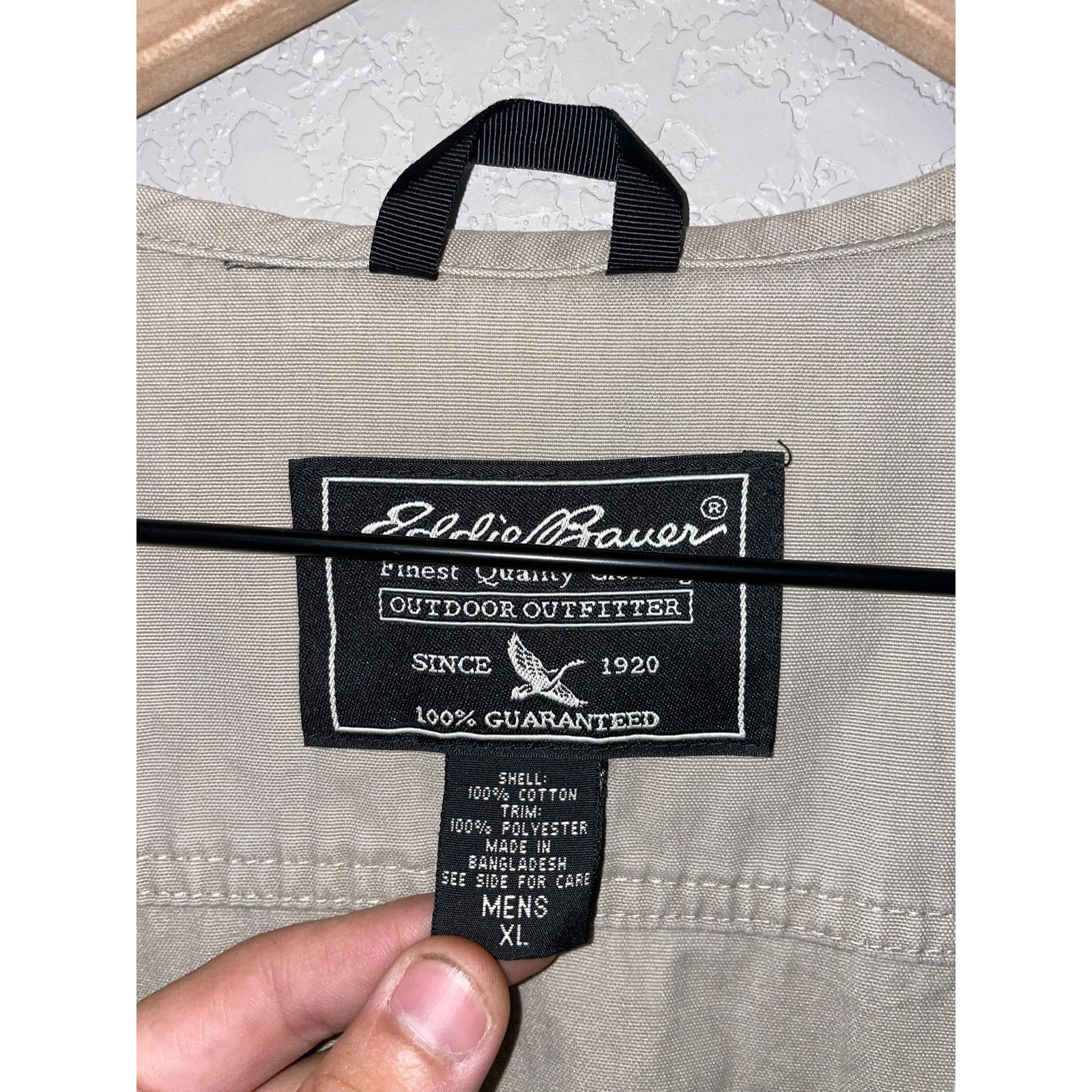 Eddie Bauer Vintage Eddie Bauer Fish Vest Outdoor Gear Fishing VTG XL Size US XL / EU 56 / 4 - 6 Thumbnail