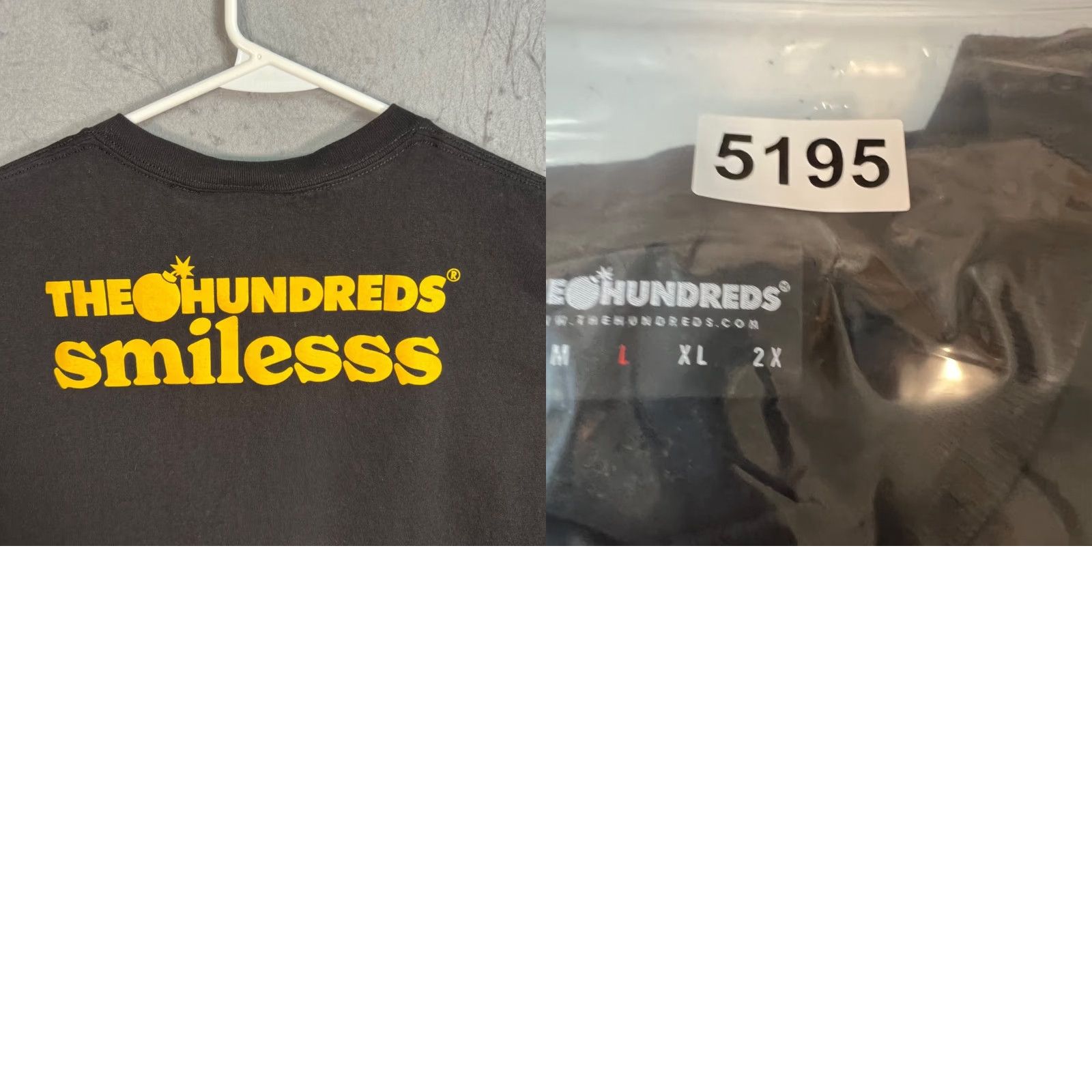 The Hundreds The Hundreds x Smilesss Graphic Black T-Shirt Size Large 100% Cotton Men Adult L Crew Neck Short Sleeve Shirt Mens Black 2020s Vintage N/A Size US L / EU 52-54 / 3 - 8 Thumbnail