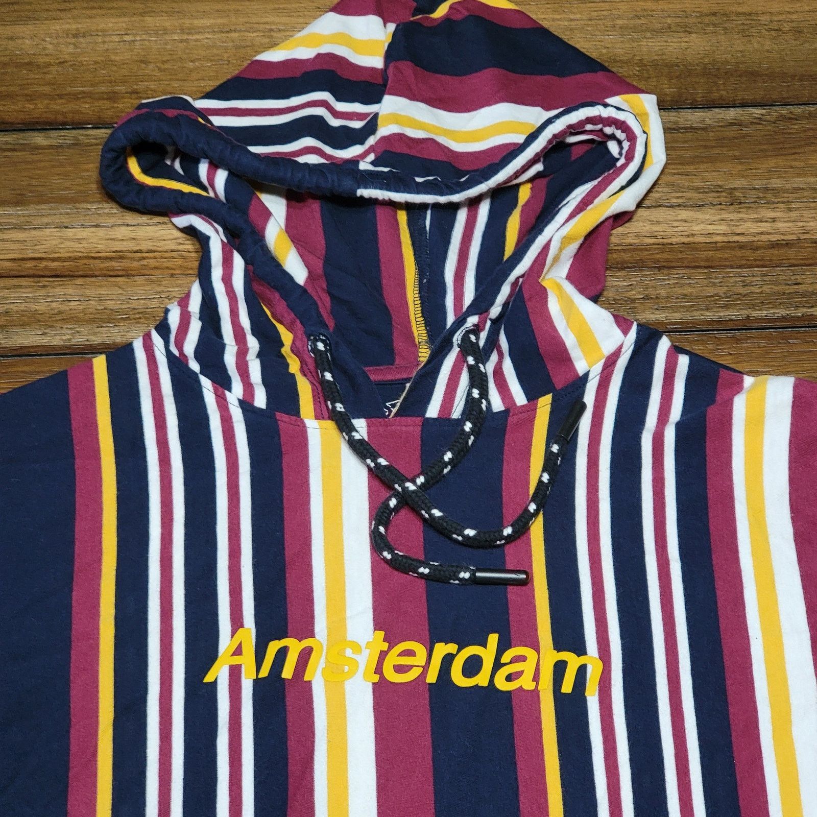 Other For The People Unisex Tee w/ Hood "Amsterdam" - Size Small Size US S / EU 44-46 / 1 - 2 Thumbnail