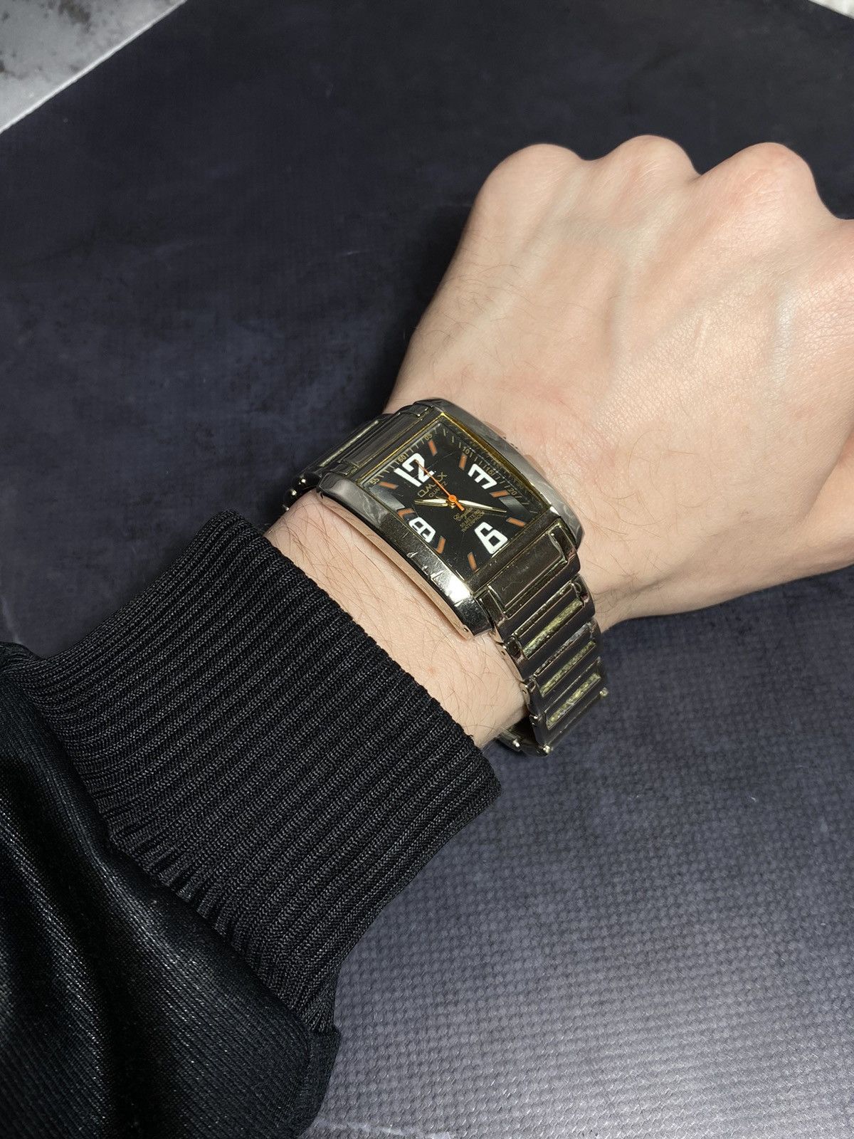 Vintage Omax Rectangular Luminous Watch | Japanese Movement Size ONE SIZE - 5 Thumbnail