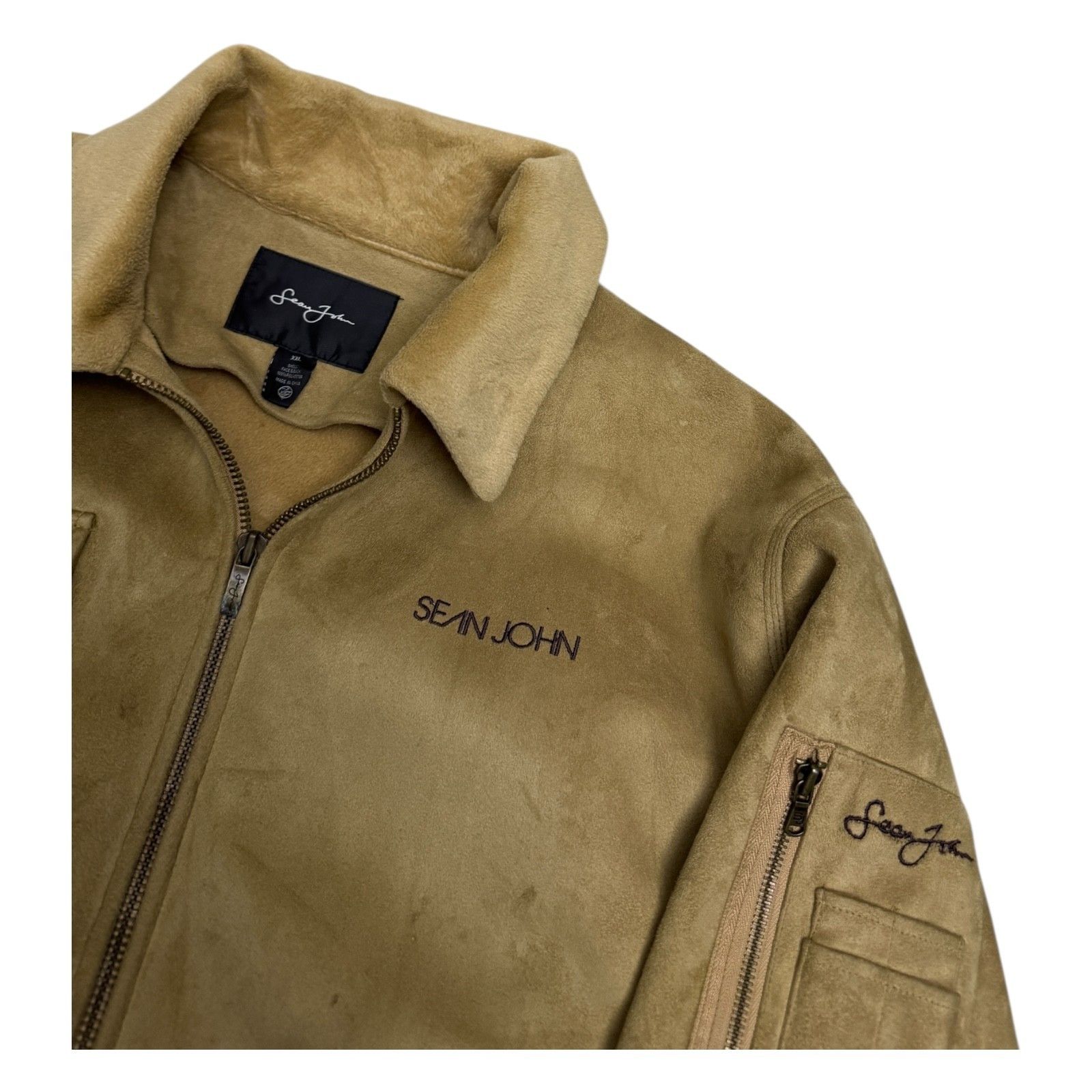 Sean John SEAN JOHN Velvet Vintage Y2K 2000s Bomber Jacket 2XL Size US XXL / EU 58 / 5 - 5 Thumbnail