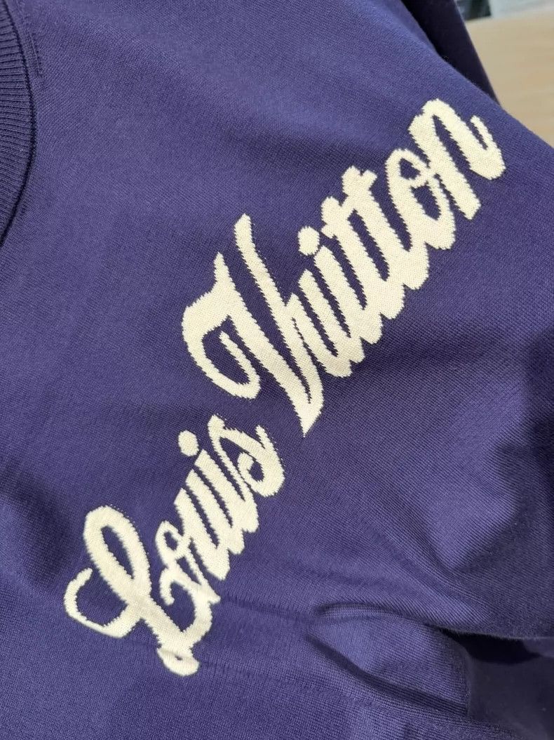 Louis Vuitton Louis Vuitton Knit monogram short sleeve 2502-Nextarrow Size US S / EU 44-46 / 1 - 4 Thumbnail
