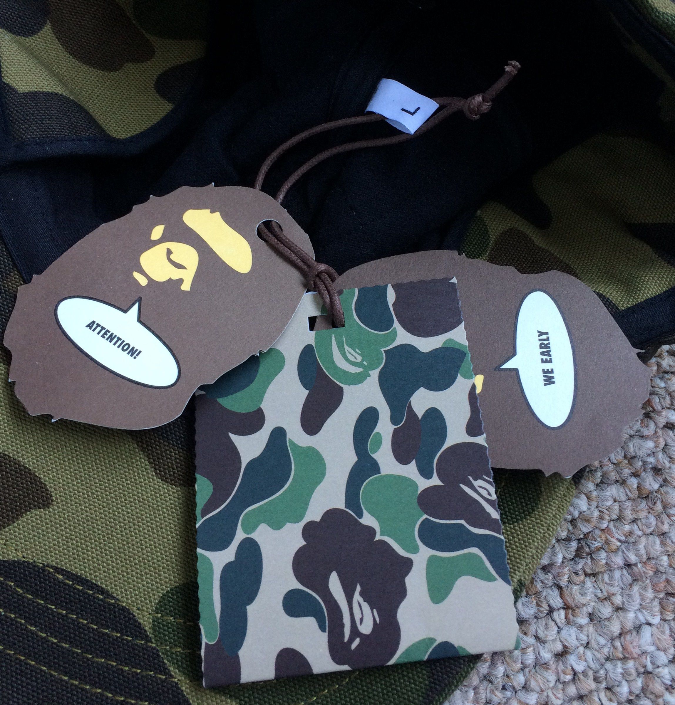 Bape × Carhartt NEW F/W 2006 Bape x Carhartt Winter Hat Size ONE SIZE - 12 Thumbnail