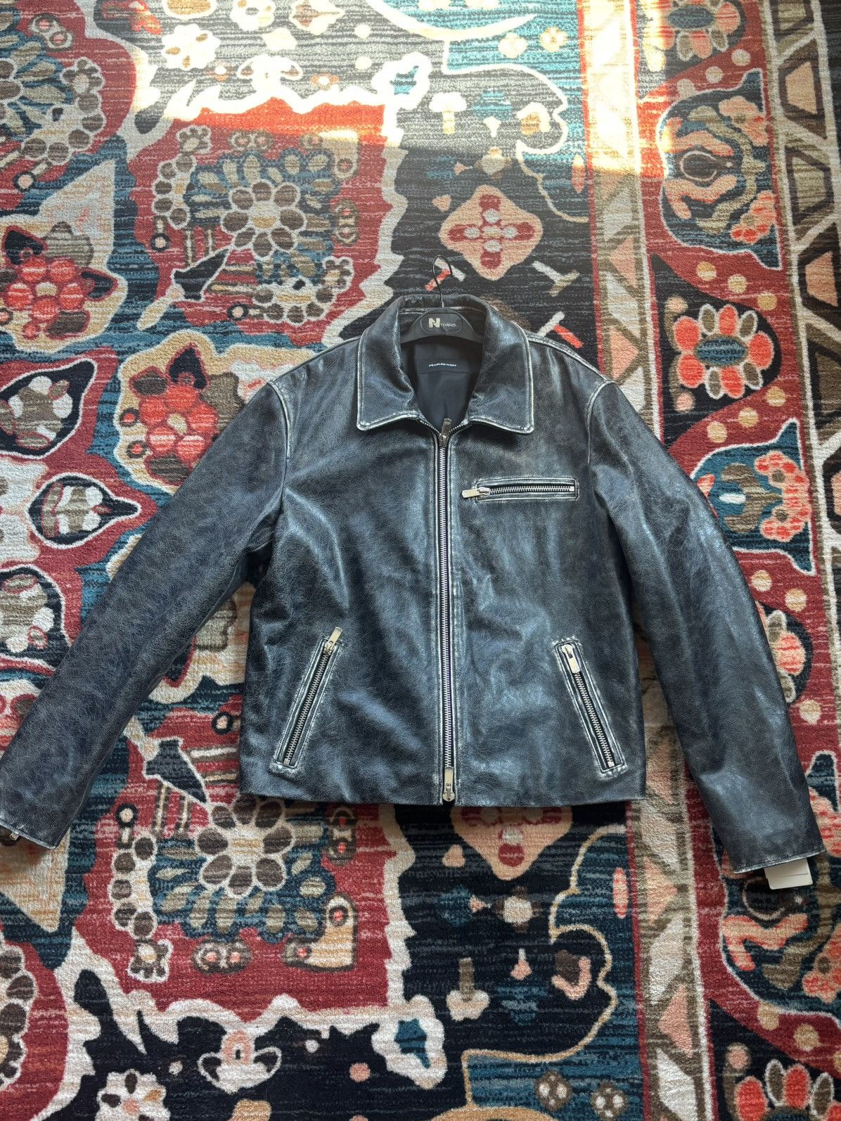 【PEARLED IVORY】レザージャケット - XS GRAIN BLOUSON JACKET (BLACK) – PEARLED IVORY