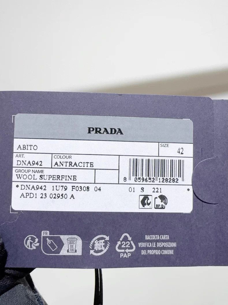 Prada Prada Dress with Tags, Size 42-2506 Size L / US 10 / IT 46 - 2 Thumbnail