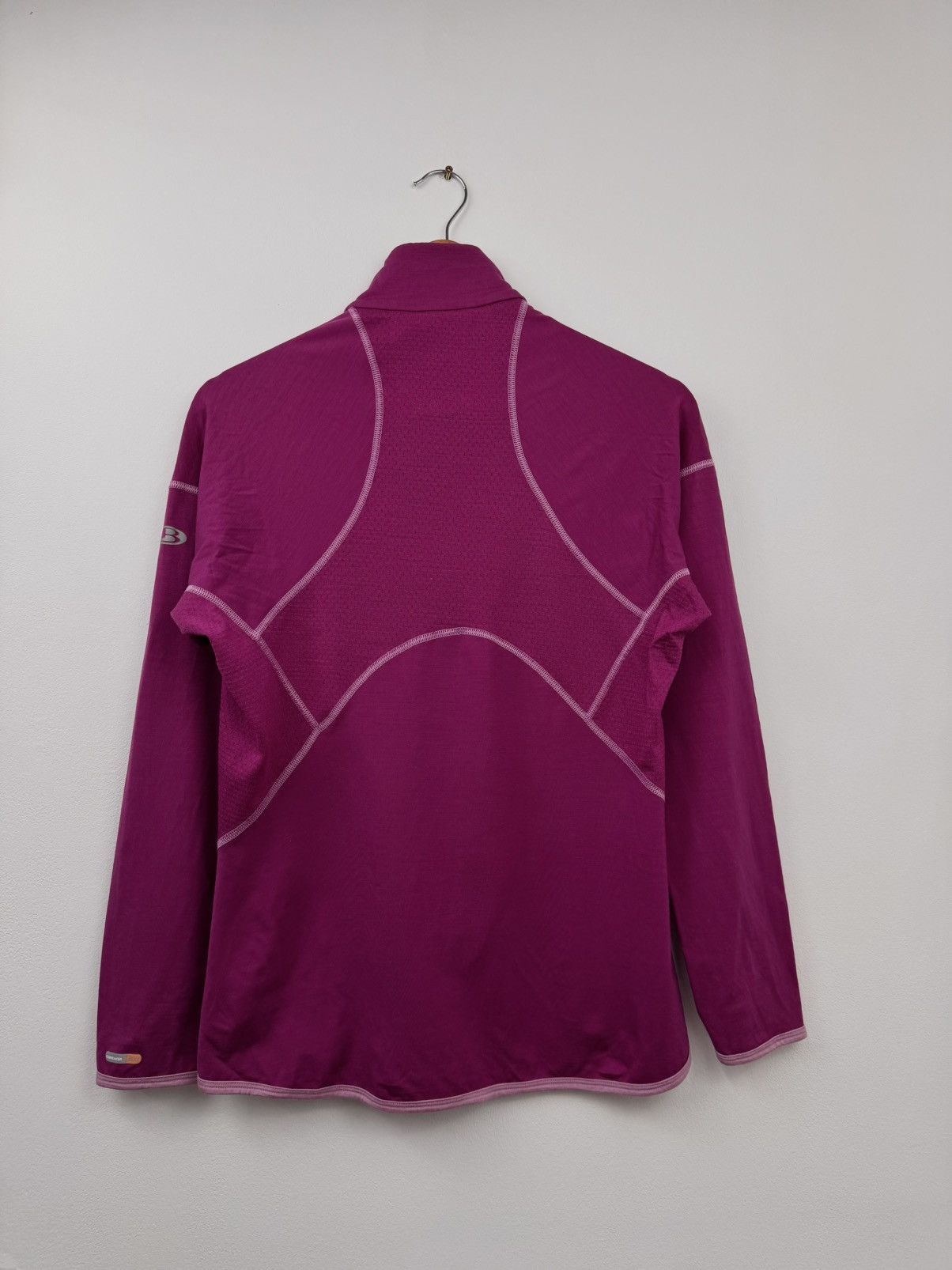 Icebreaker Icebreaker Women Thermal Half Zip Sweater Pink Size L Size L / US 10 / IT 46 - 14 Thumbnail