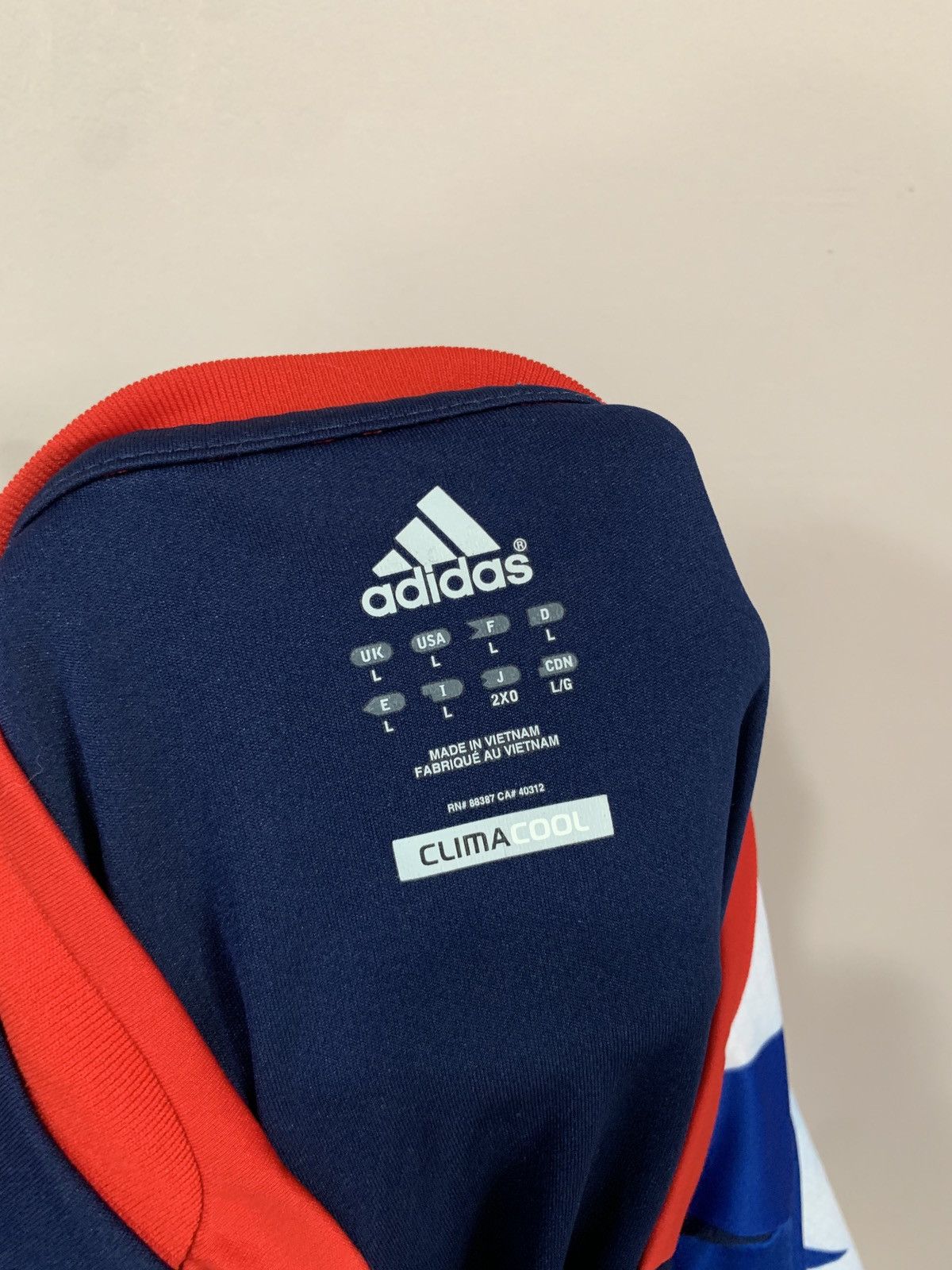 Adidas Great Britain 2012 Home Football Shirt Adidas Soccer Jersey Size US L / EU 52-54 / 3 - 9 Thumbnail