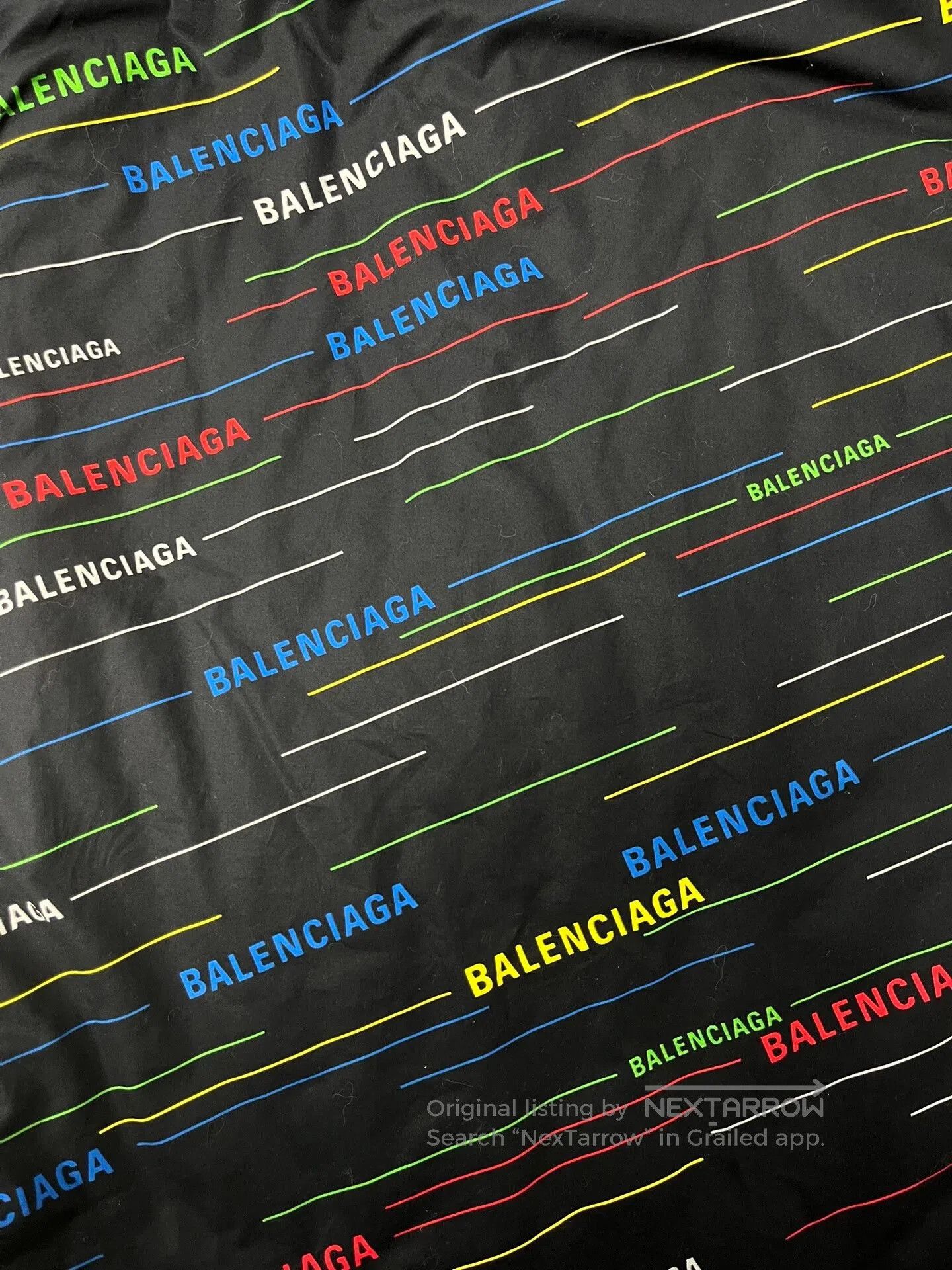 Balenciaga Balenciaga Short Sleeve Shirt with Letter Print. Size US L / EU 52-54 / 3 - 3 Thumbnail