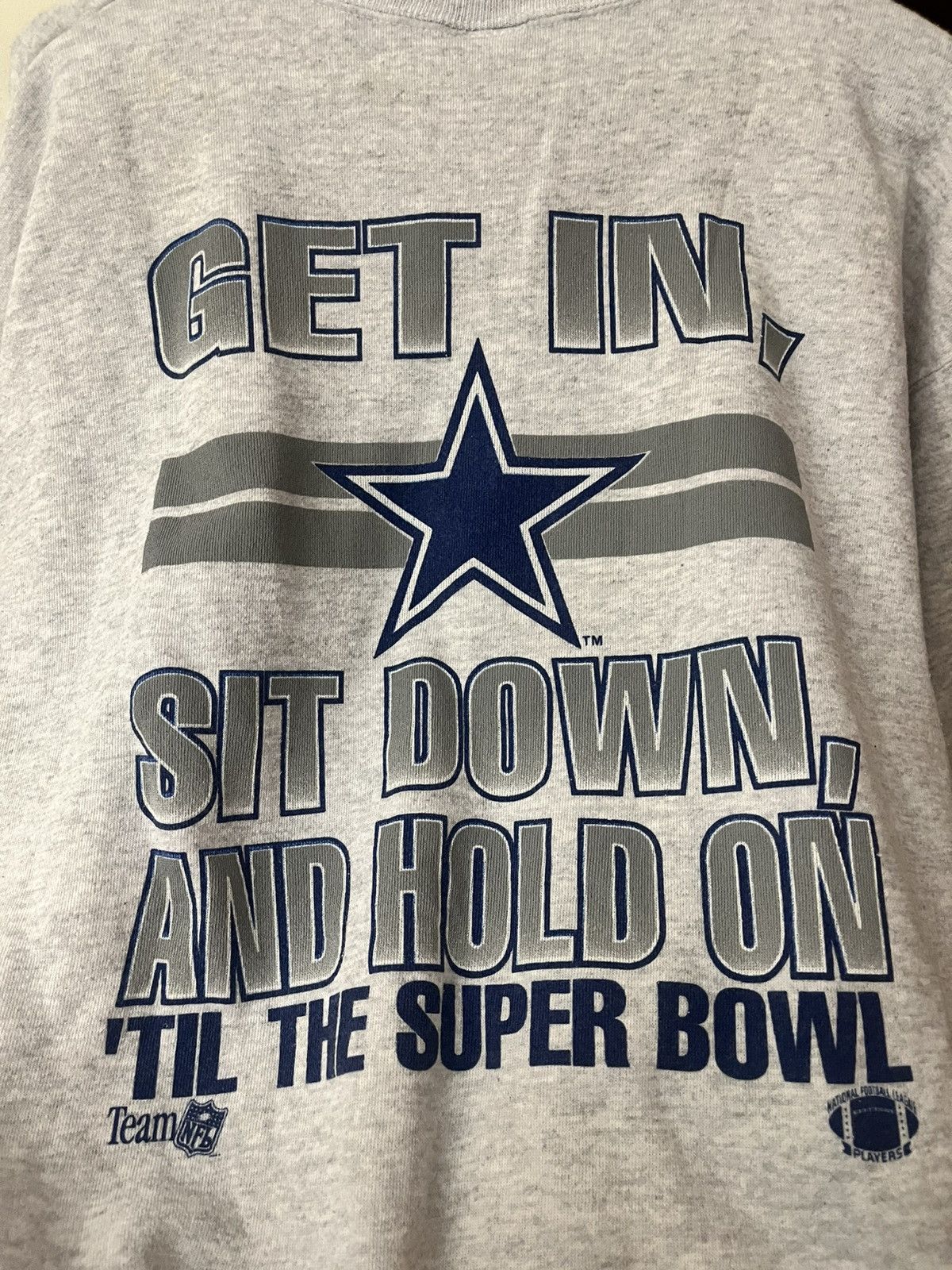 Hanes Vintage 90’s Dallas Cowboys Super bowl Crewneck NFL Large Size US L / EU 52-54 / 3 - 5 Thumbnail