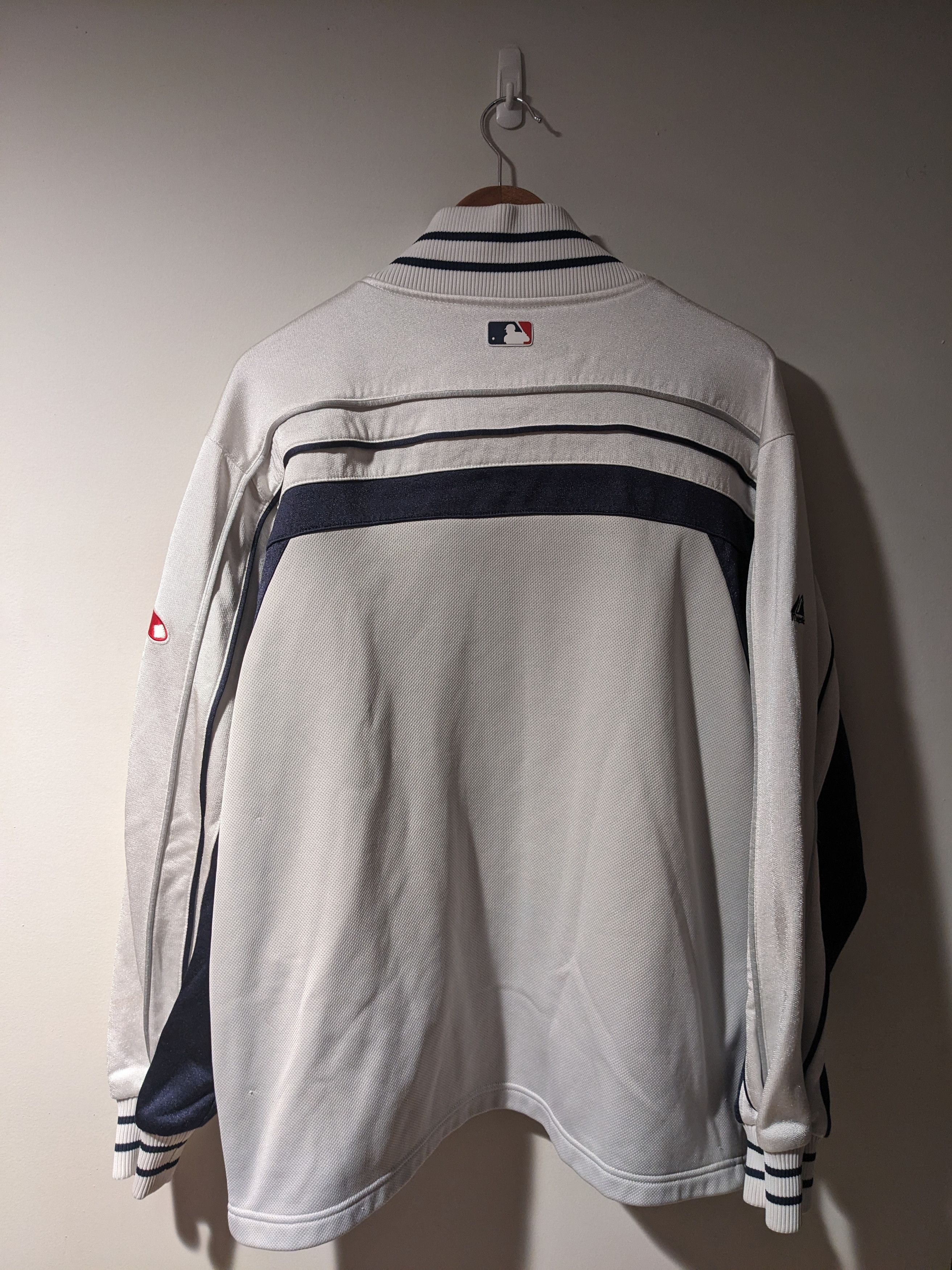 MLB × Vintage Vintage 90s Boston Red Sox Majestic Large Full Zip Jacket Size US L / EU 52-54 / 3 - 5 Thumbnail