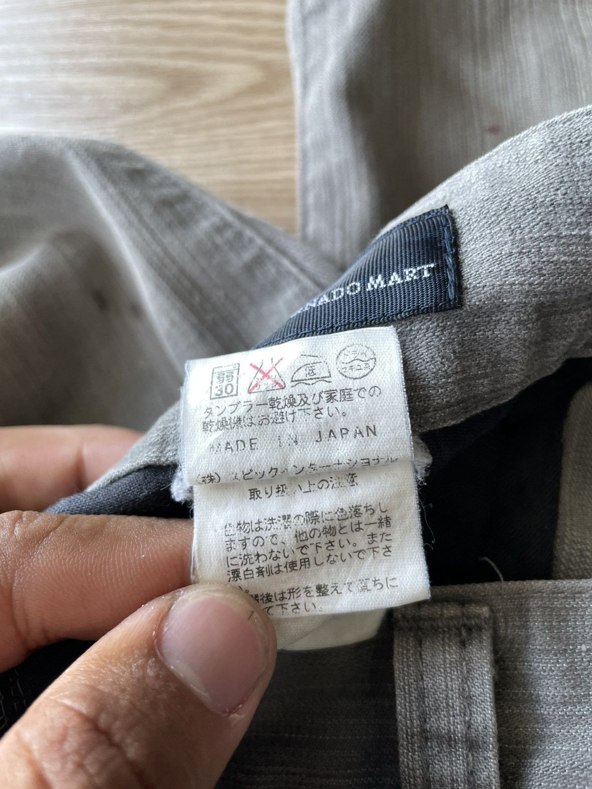 Japanese Brand × Tornado Mart Tornado Mart by Zero Painted Pants Size US 29 - 11 Thumbnail