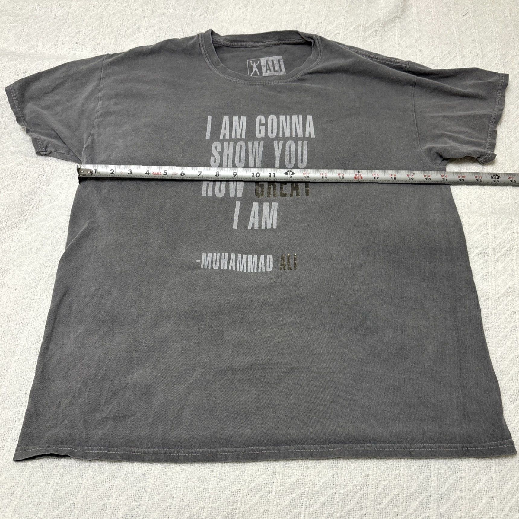 Greats Muhammad Ali Tshirt I Am Gonna Show You How Great I Am Gray Short Sleeve L Mens Short Sleeve M/L Tshirt Size US L / EU 52-54 / 3 - 4 Thumbnail