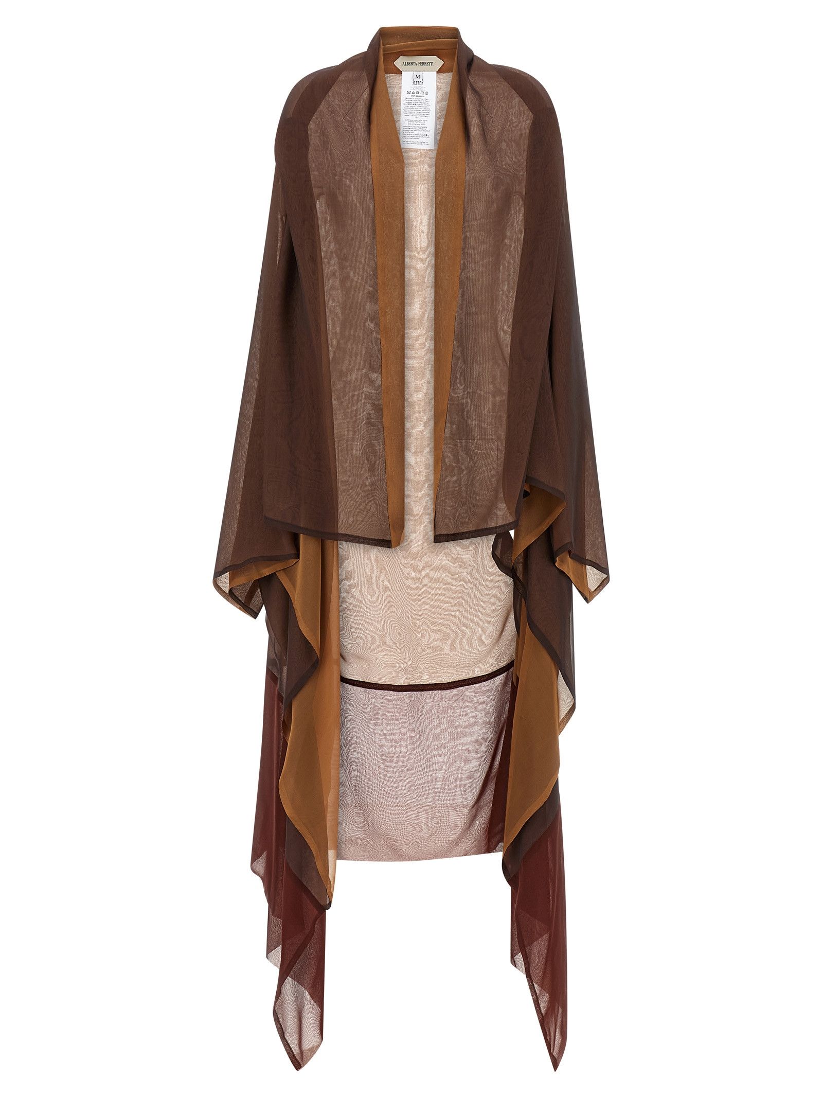 Alberta Ferretti Chiffon cardigan Size M / US 6-8 / IT 42-44 - 1 Thumbnail