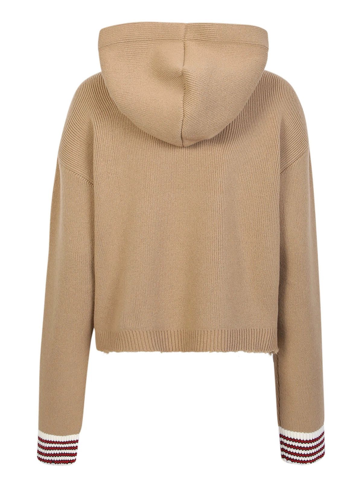 Palm Angels o1y1225 Hoodie in Camel Size XS / US 0-2 / IT 36-38 - 2 Thumbnail