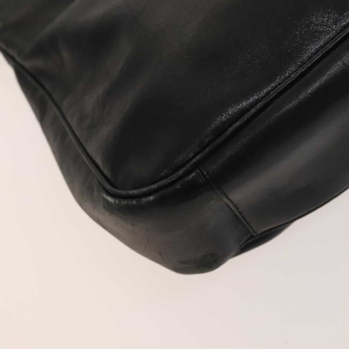 Gucci GUCCI Bamboo Hand Bag Leather Black Gold 001 3754 001 3754 Size ONE SIZE - 13 Thumbnail