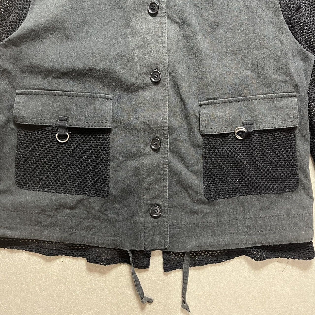 Japanese Brand × Le Grande Bleu (L.G.B.) Lufran Japanese Brand Mesh-Sleeve Jacket Size US L / EU 52-54 / 3 - 3 Thumbnail