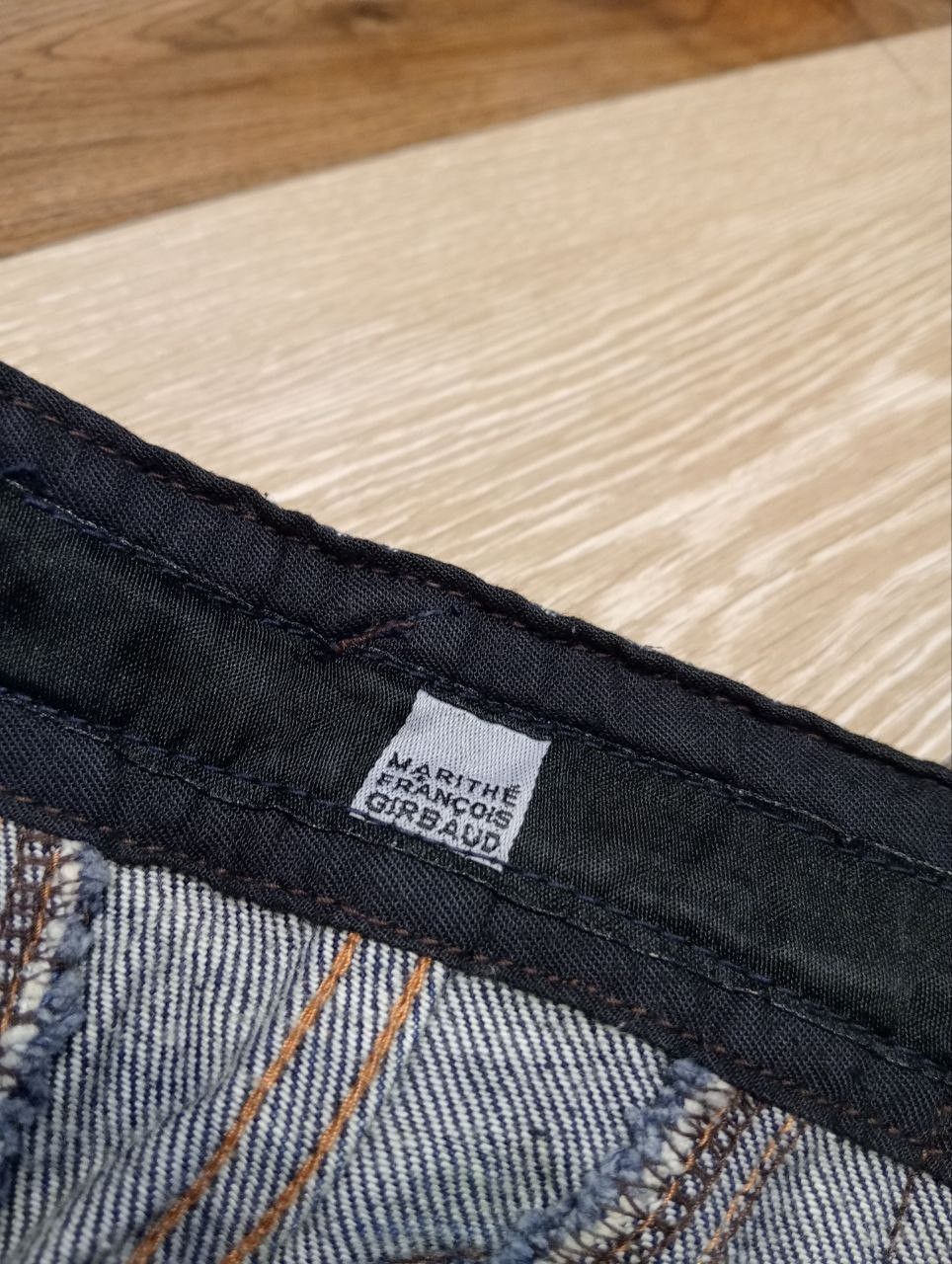 Marithe + Francois Girbaud MARITHE FRANCOIS GIRBAUD JAPAN BLUE DENIM PANTS Size US 31 - 7 Thumbnail