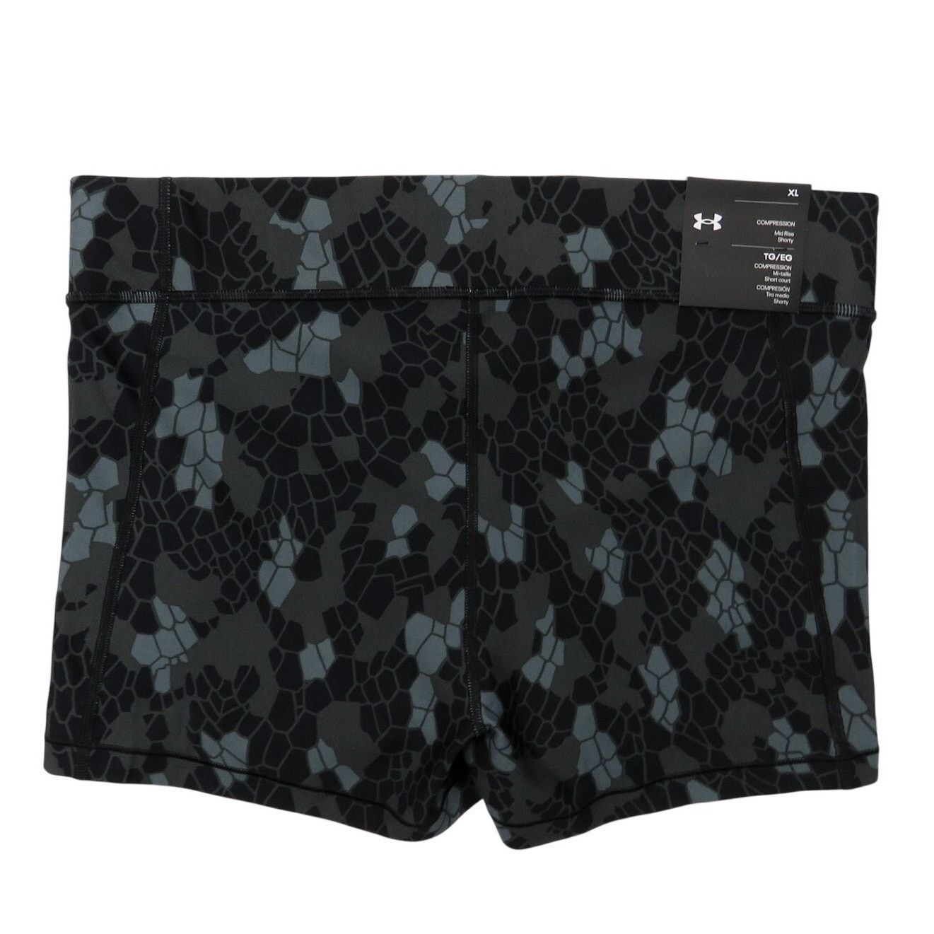 Under Armour Under Armour HeatGear Mid-Rise Shorty Shorts Compression XL Size 32" / US 10 / IT 46 - 3 Thumbnail
